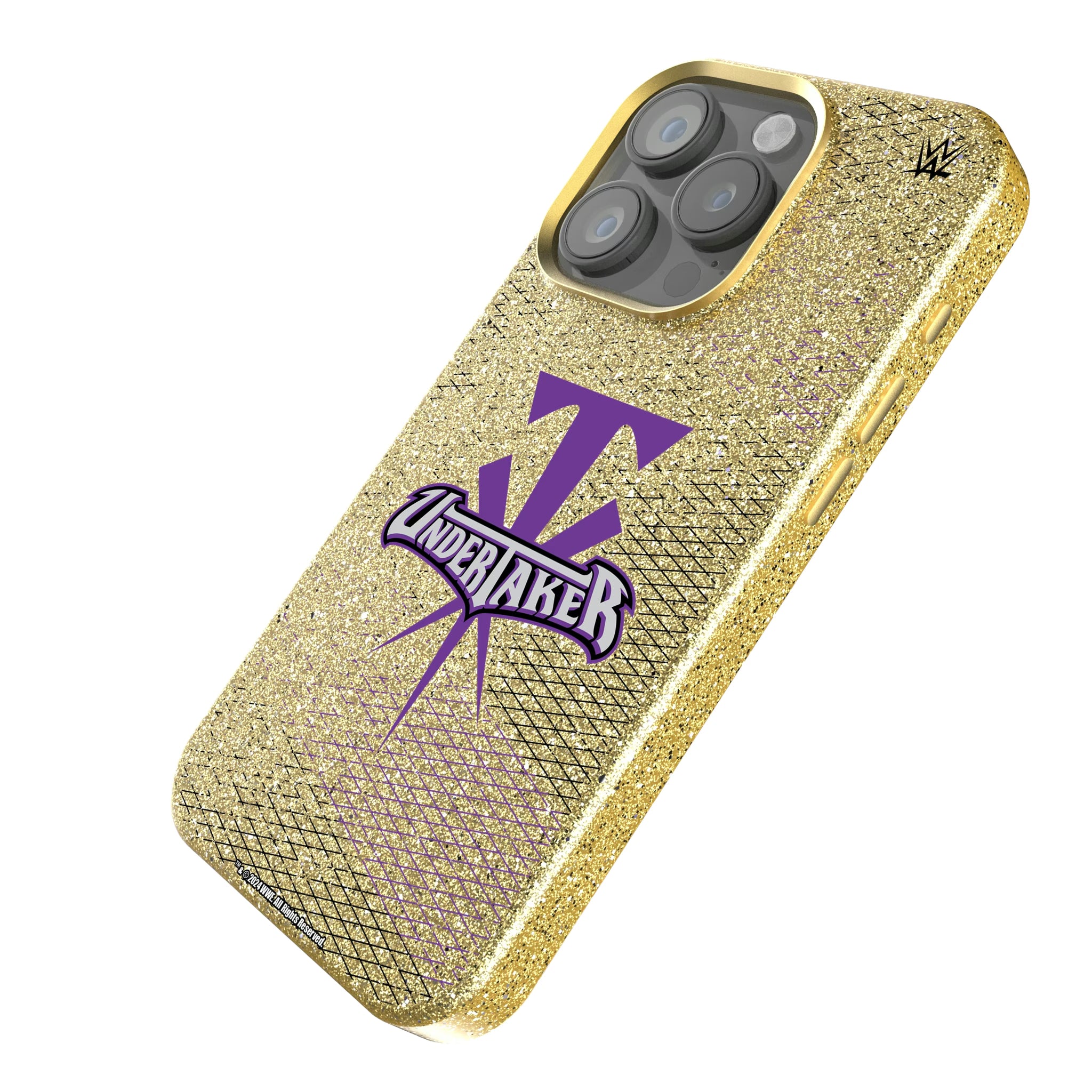 Undertaker Steel iPhone Bling Phone Case for Apple iPhone - Isometric View
