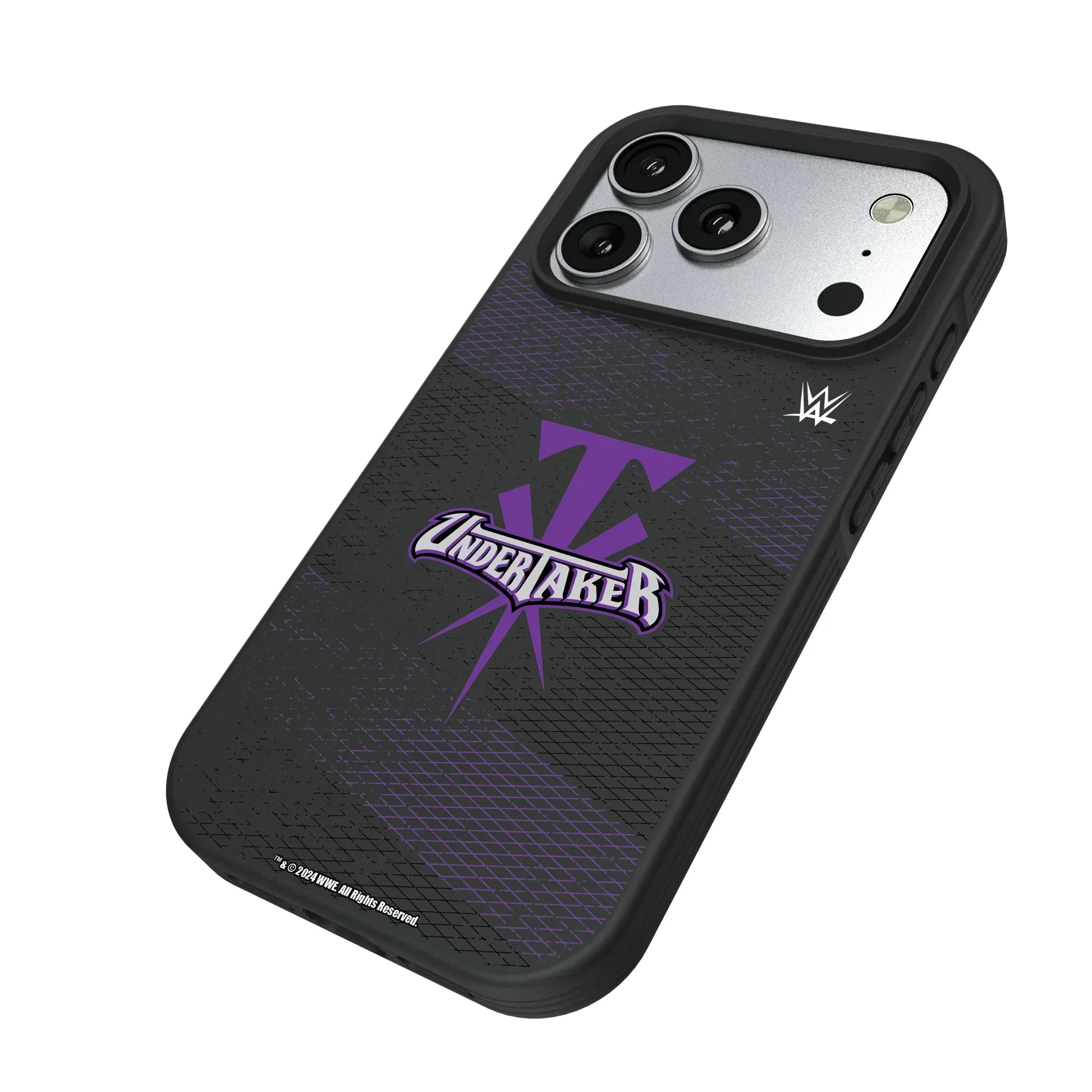 Undertaker Steel iPhone Bump Phone Case for Apple iPhone - Isometric View#Device_iPhone 17 Pro