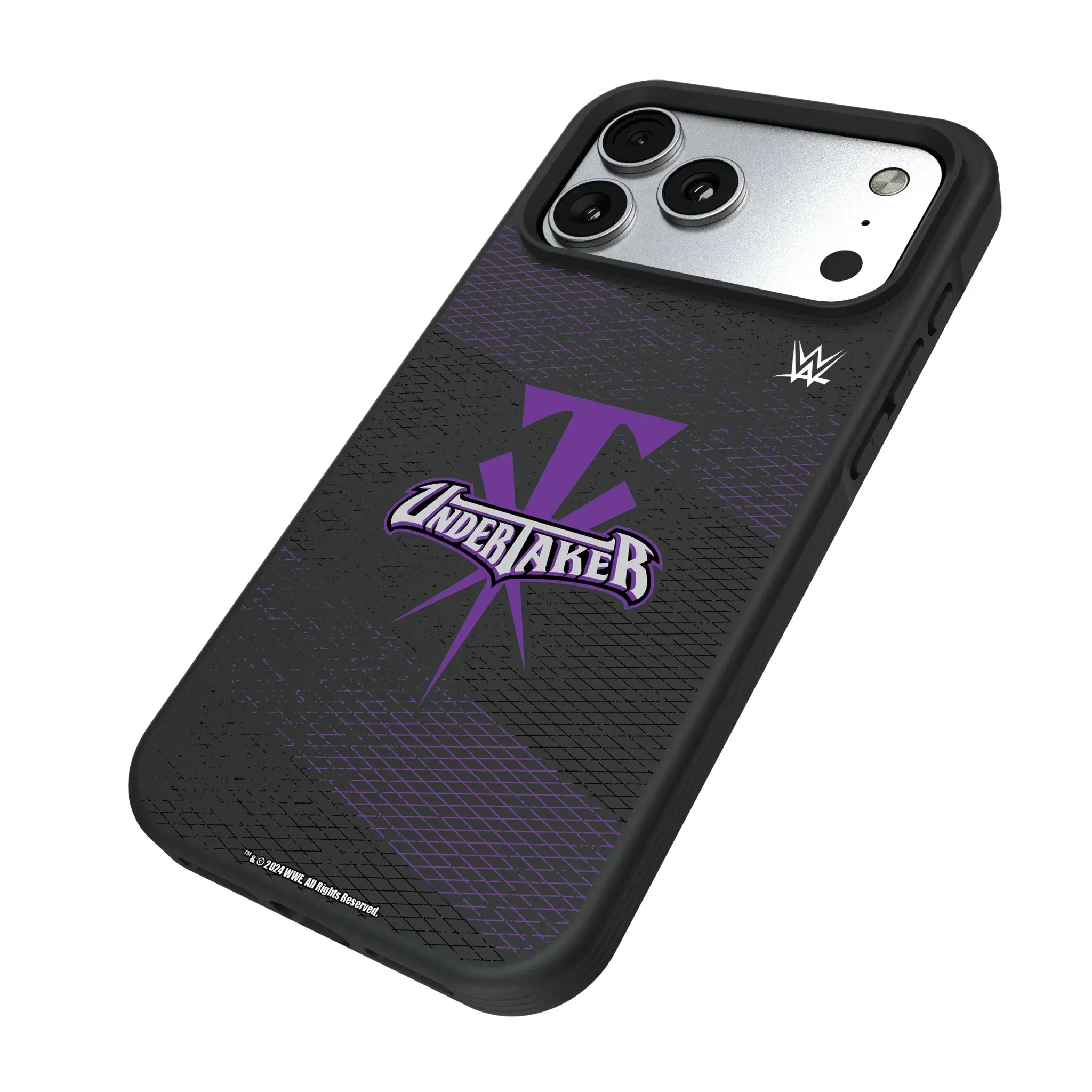 Undertaker Steel iPhone Bump Phone Case for Apple iPhone - Isometric View#Device_iPhone 17 Pro Max