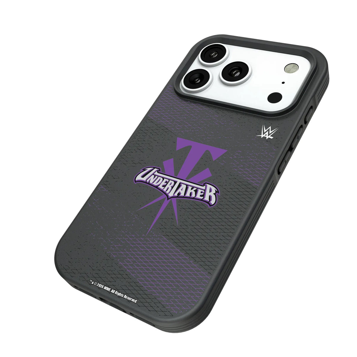 Undertaker Steel iPhone Bump Phone Case for Apple iPhone - Isometric View#Device_iPhone 18 Pro