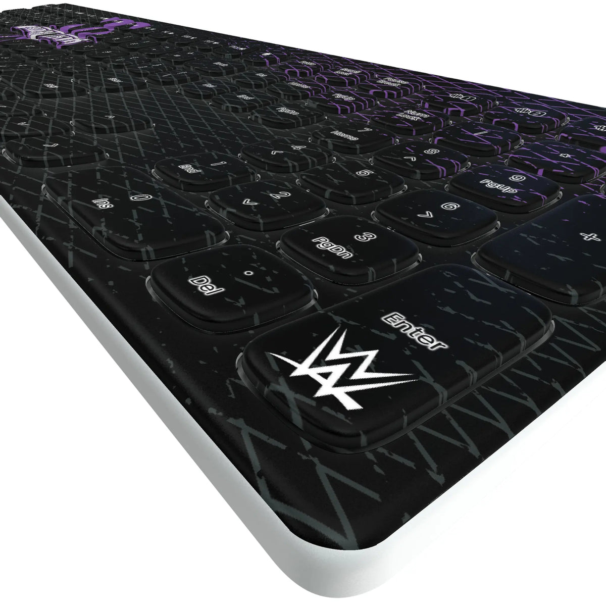 Undertaker Steel KKB605 Curved Wireless Keyboard - Detail