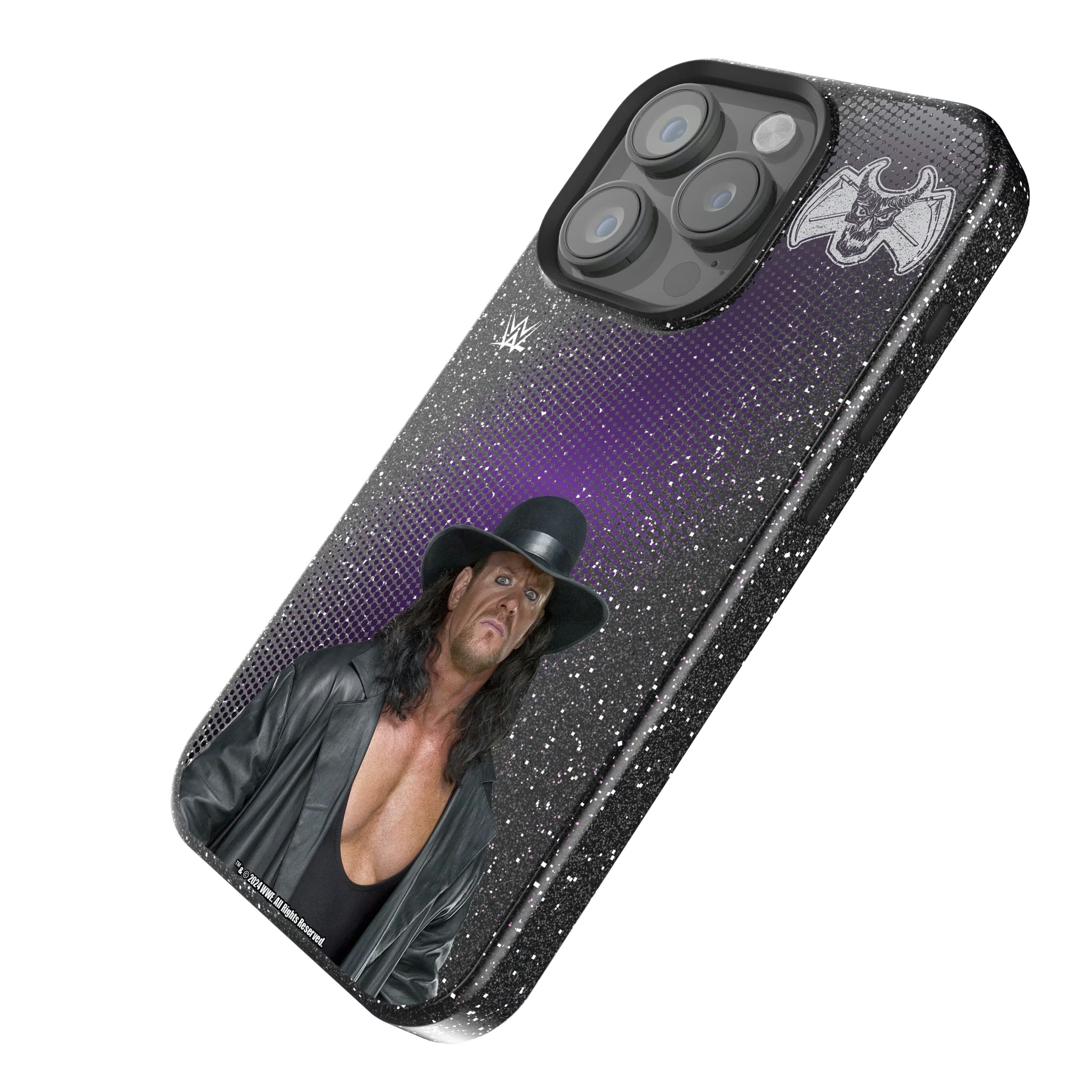 Undertaker Superstar iPhone Bling Phone Case for Apple iPhone - Isometric View