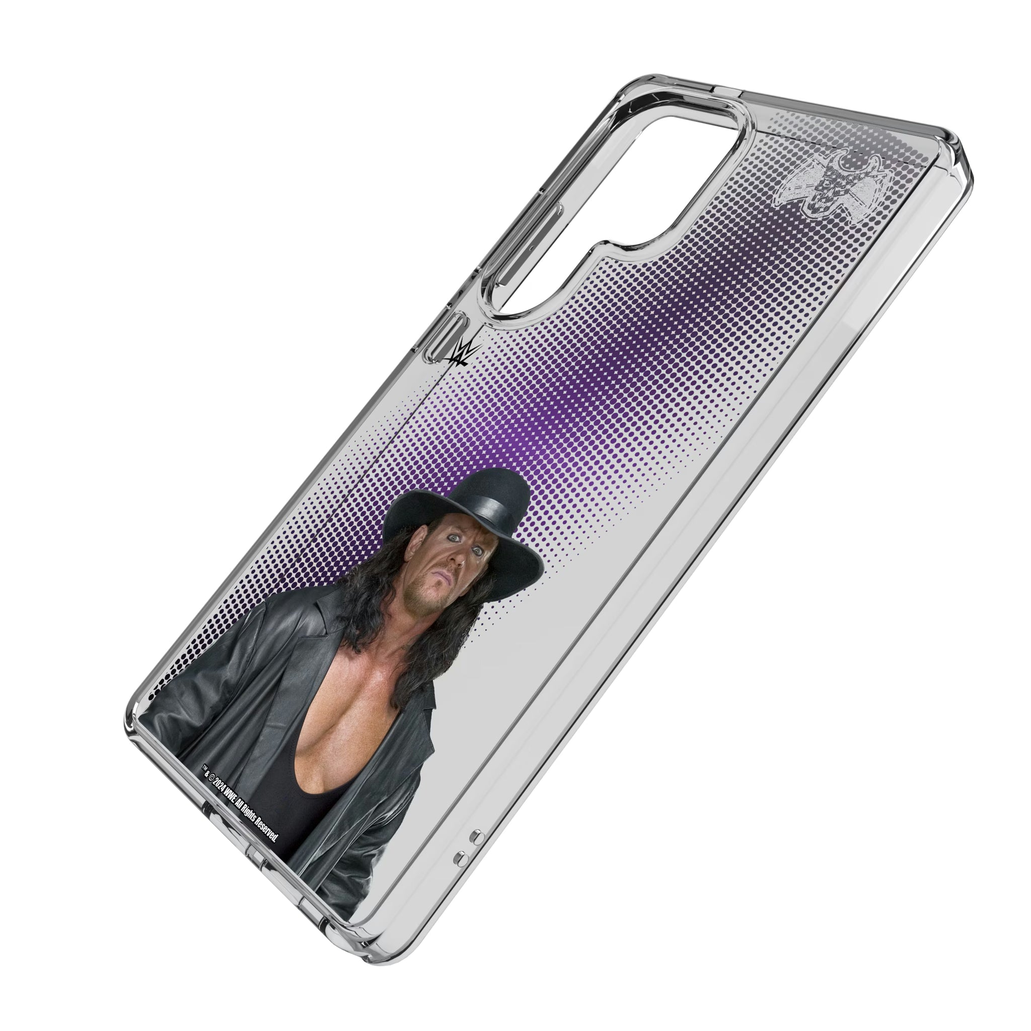Undertaker Superstar Galaxy Clear Phone Case for Samsung Galaxy - Isometric View