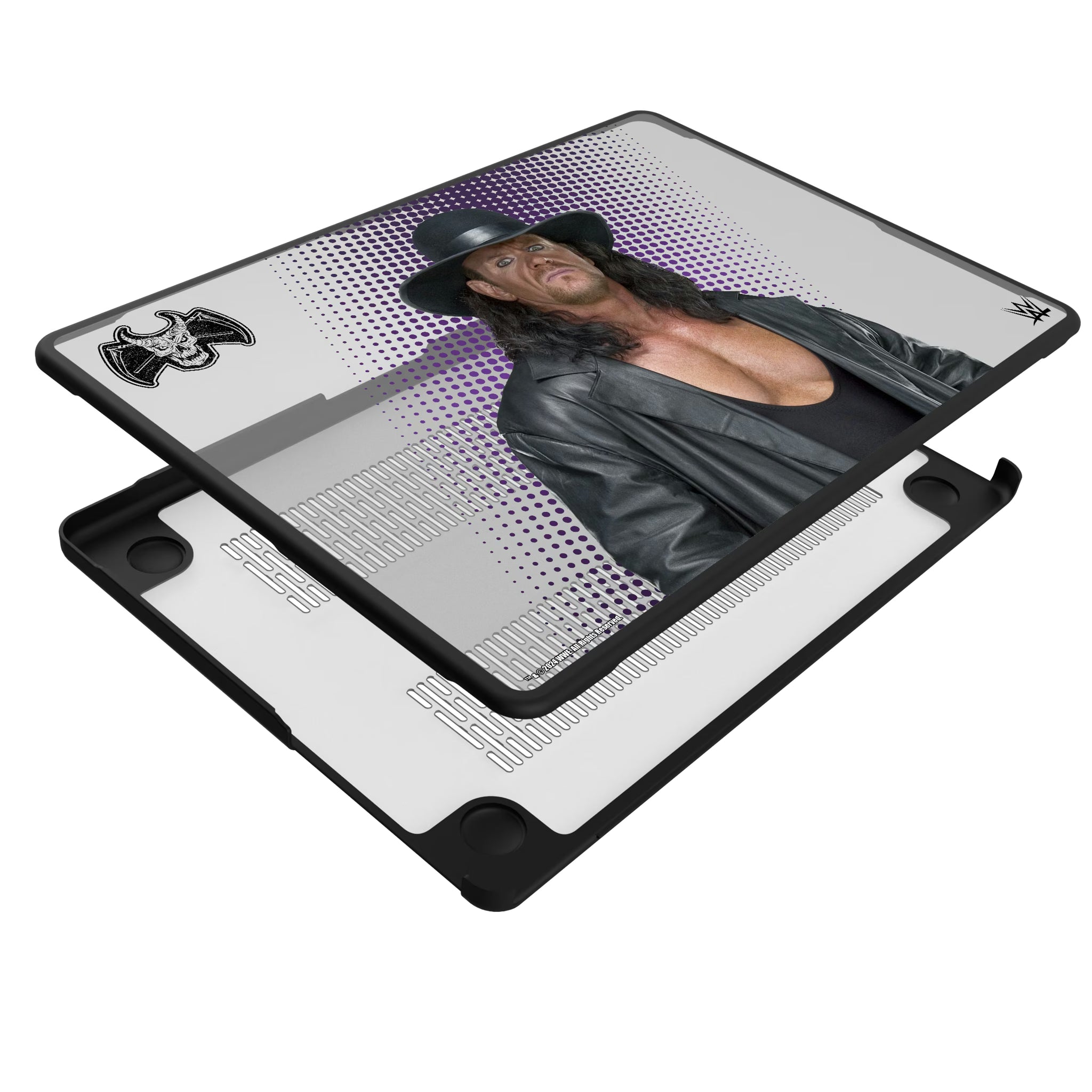 Undertaker Superstar MacBook Laptop Case for Apple MacBook - Isometric View#Device_MacBook Pro (14-inch, 2021) / MacBook Pro (14-inch, 2023) / MacBook Pro (14-inch, 2024)