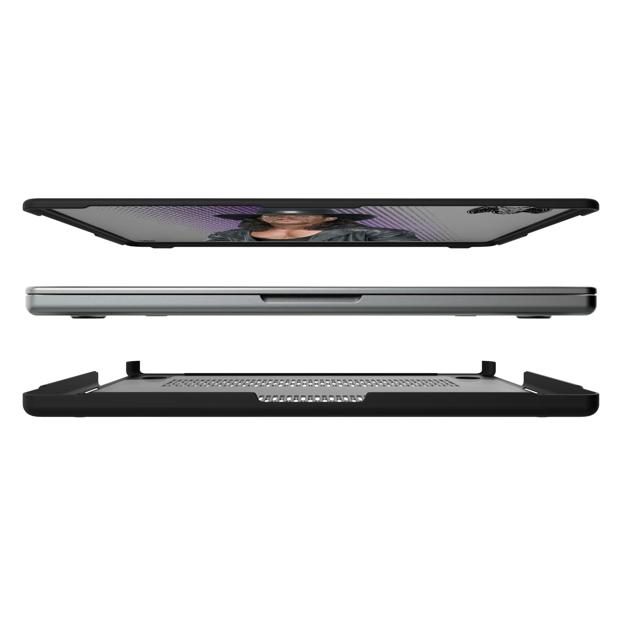 Undertaker Superstar MacBook Laptop Case for Apple MacBook#Device_MacBook Pro (14-inch, 2021) / MacBook Pro (14-inch, 2023) / MacBook Pro (14-inch, 2024)
