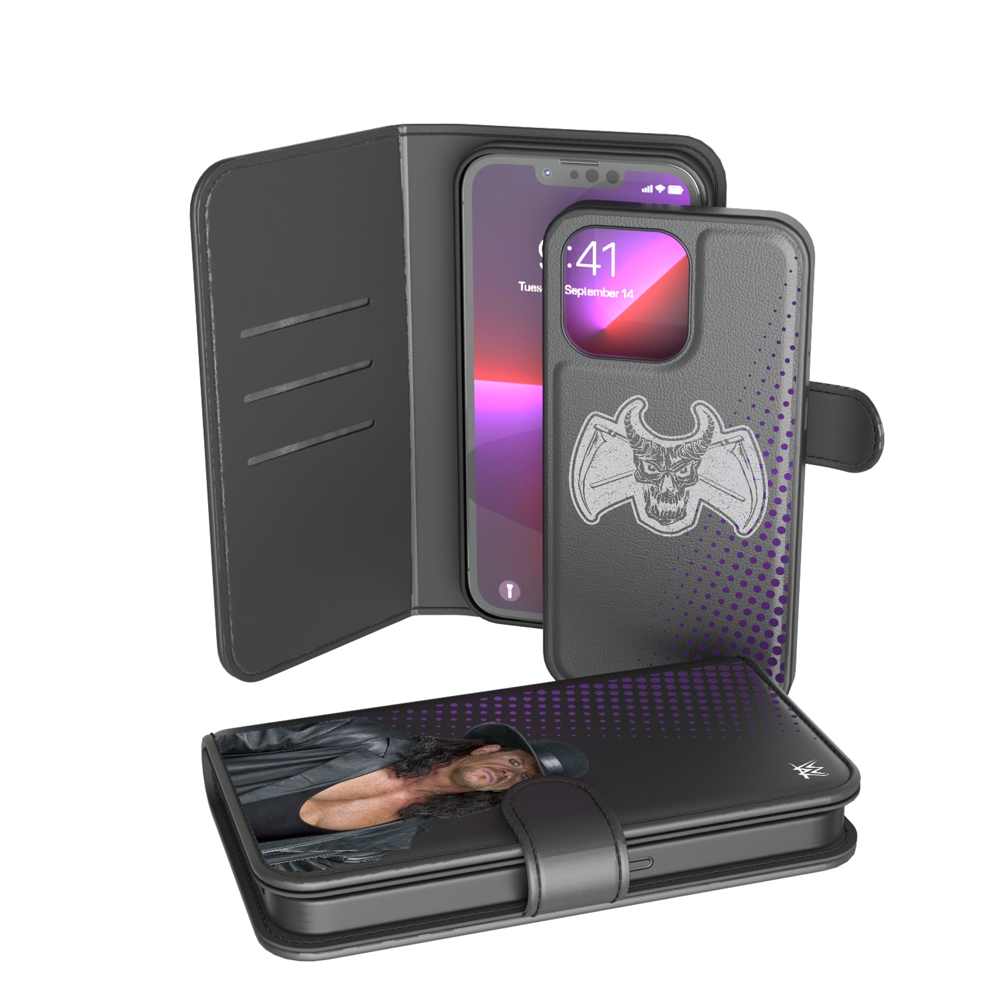 Undertaker Superstar iPhone Wallet Phone Case for Apple iPhone