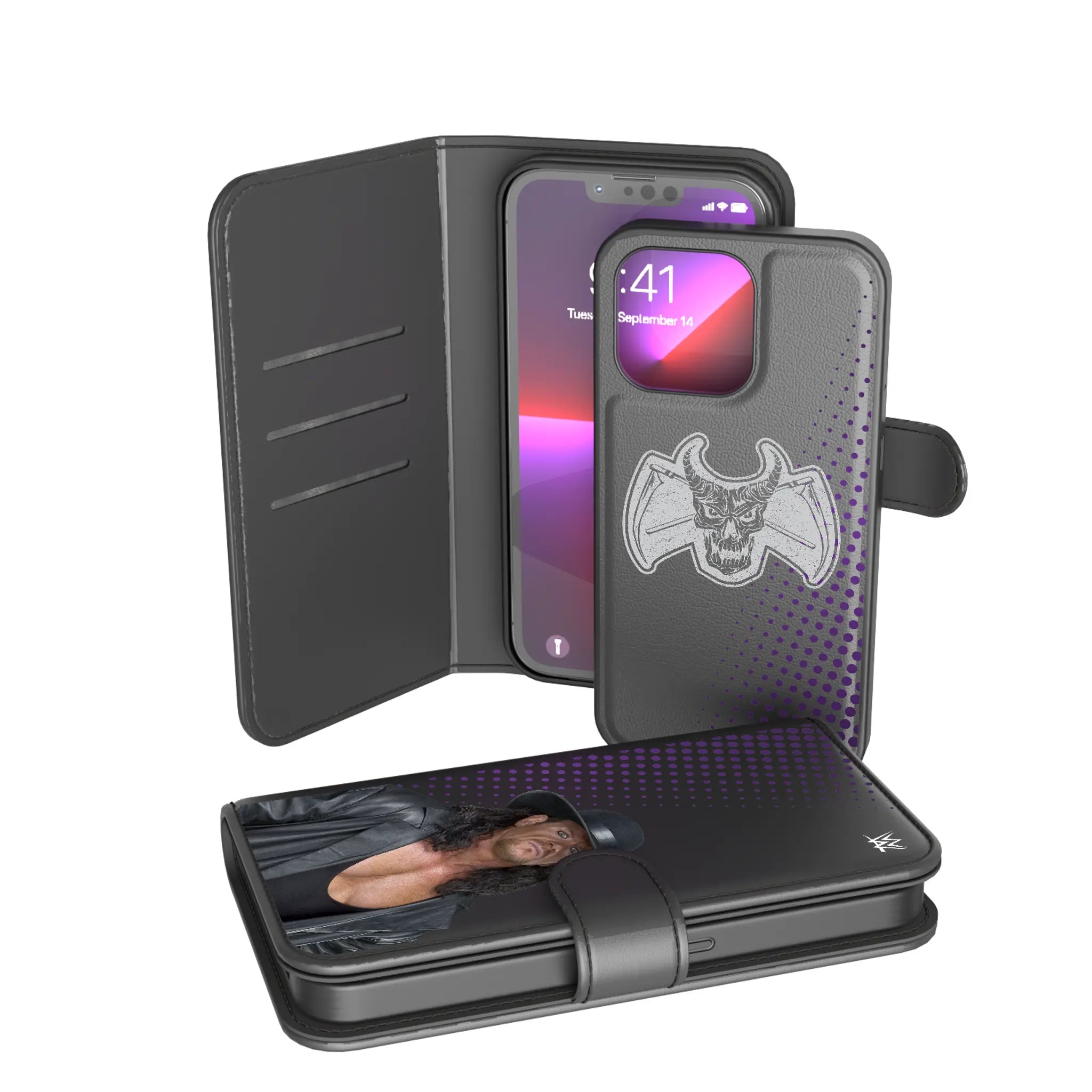 Undertaker Superstar iPhone Wallet Phone Case for Apple iPhone