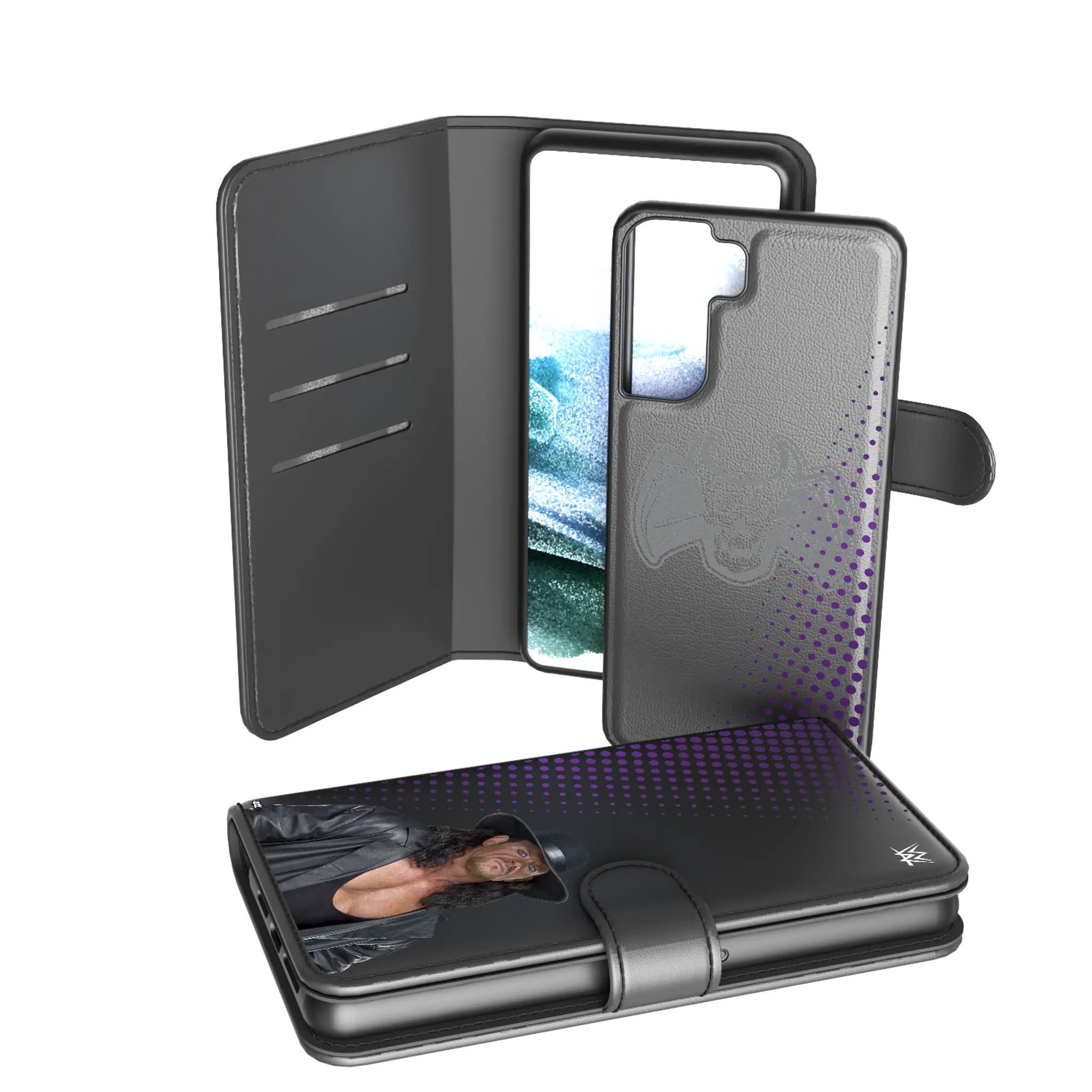 Undertaker Superstar Galaxy Wallet Phone Case for Samsung Galaxy