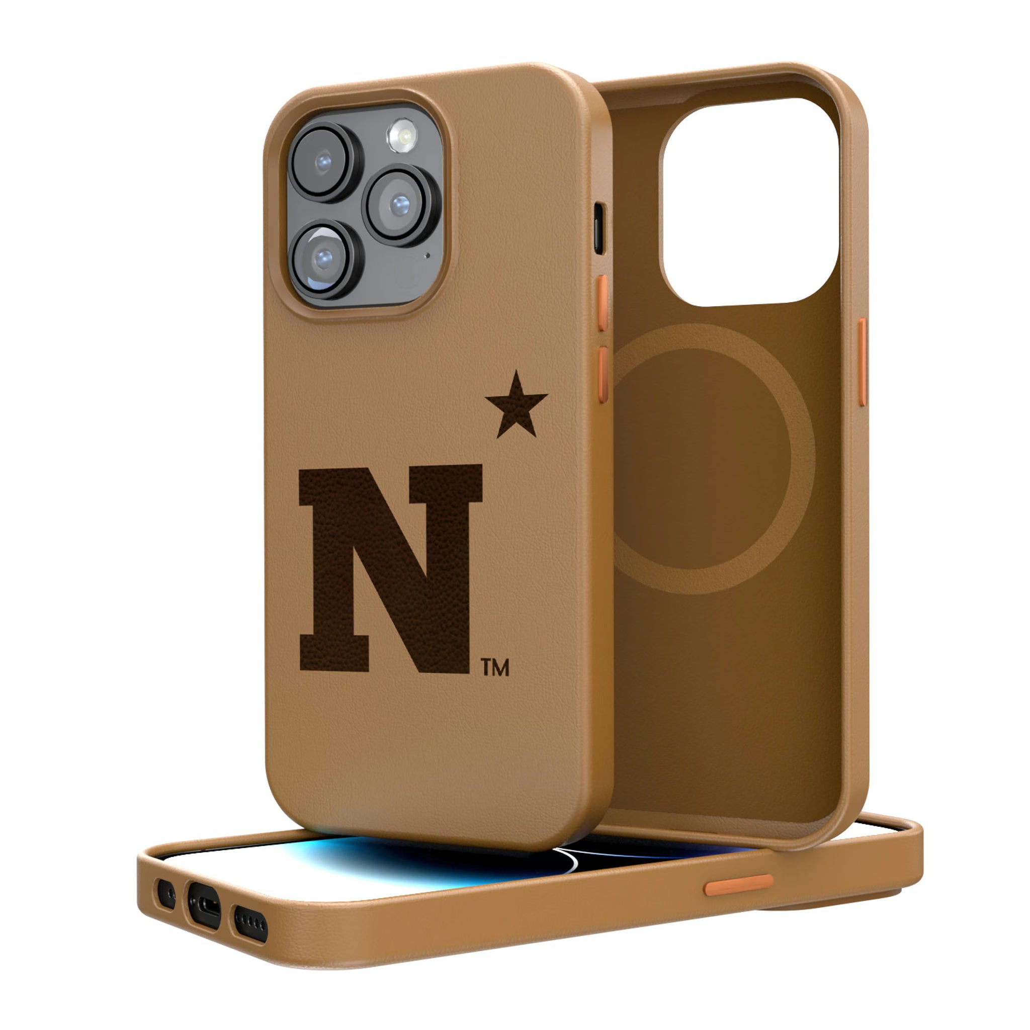 United State Naval Academy Midshipmen Burn iPhone MagSafe Compatible Phone Case for Apple iPhone