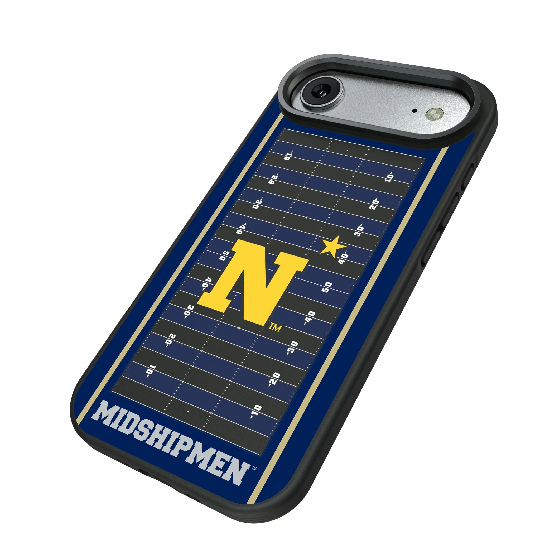 United State Naval Academy Midshipmen Field iPhone Bump Phone Case for Apple iPhone - Isometric View#Device_iPhone Air