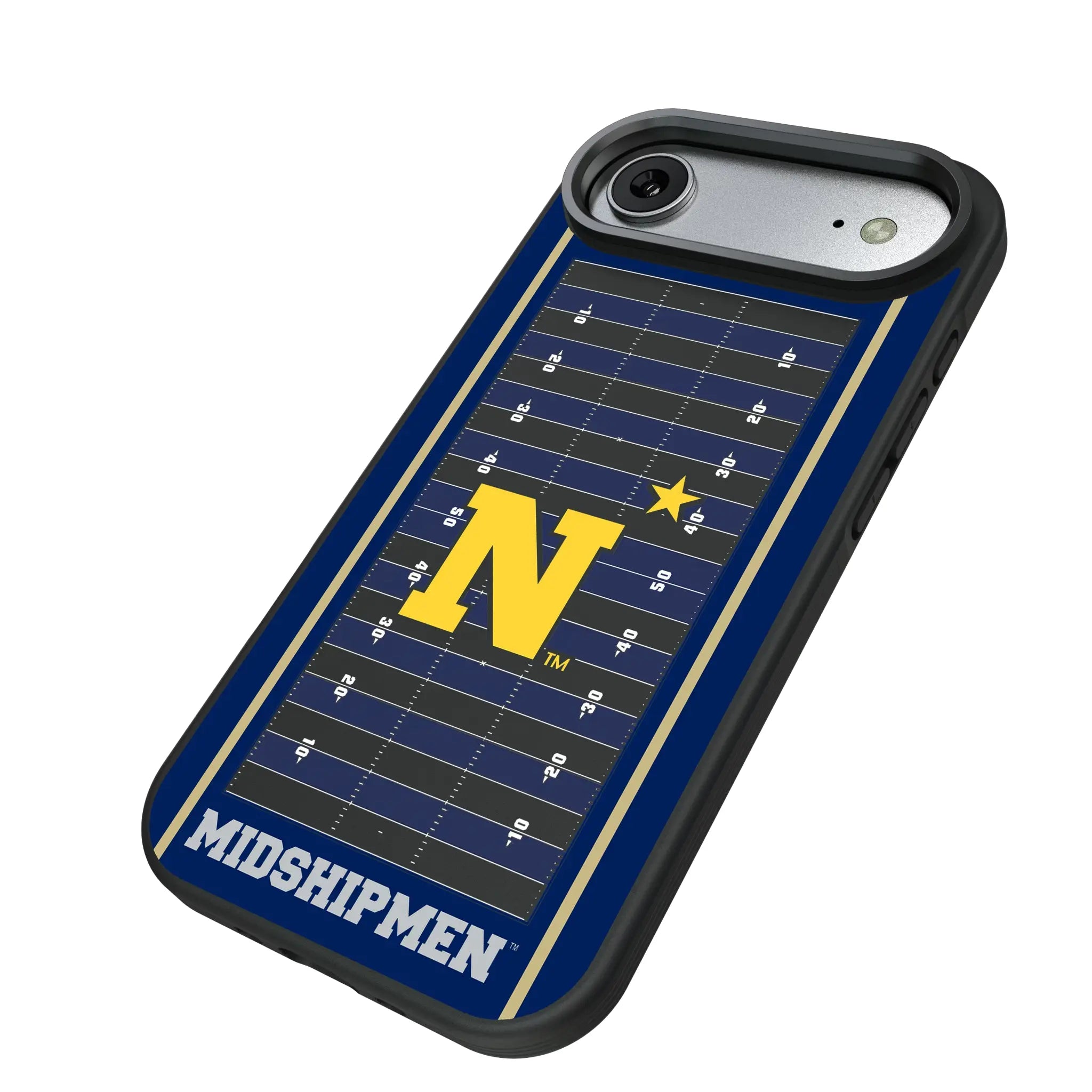 United State Naval Academy Midshipmen Field iPhone Bump Phone Case for Apple iPhone - Isometric View#Device_iPhone Air