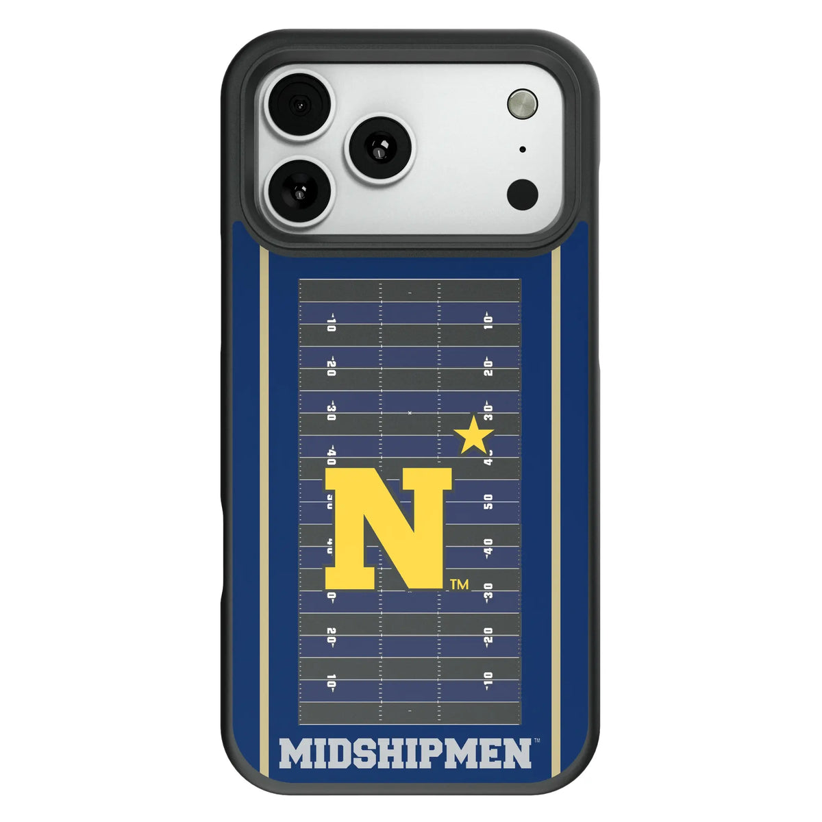 United State Naval Academy Midshipmen Field Bump Phone Case for Apple iPhone