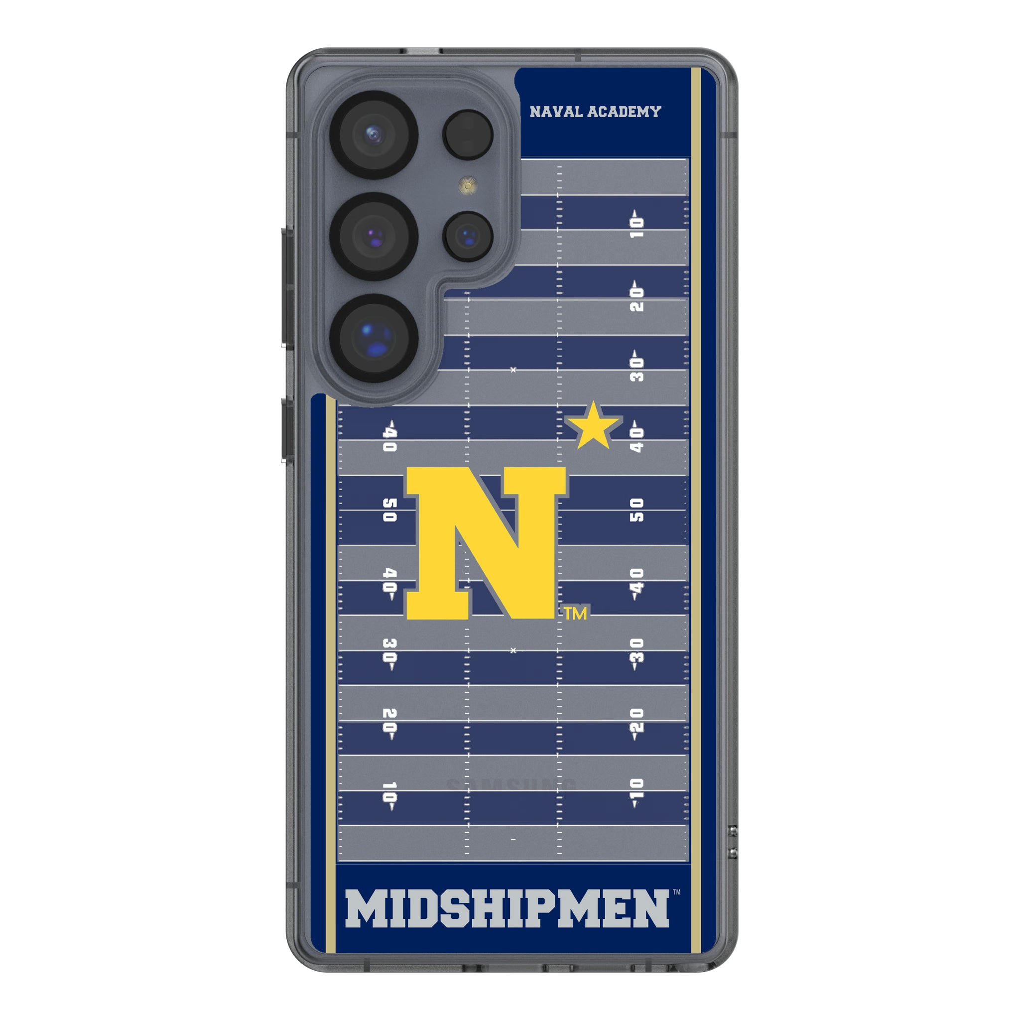 United State Naval Academy Midshipmen Field Galaxy Clear Phone Case for Samsung Galaxy
