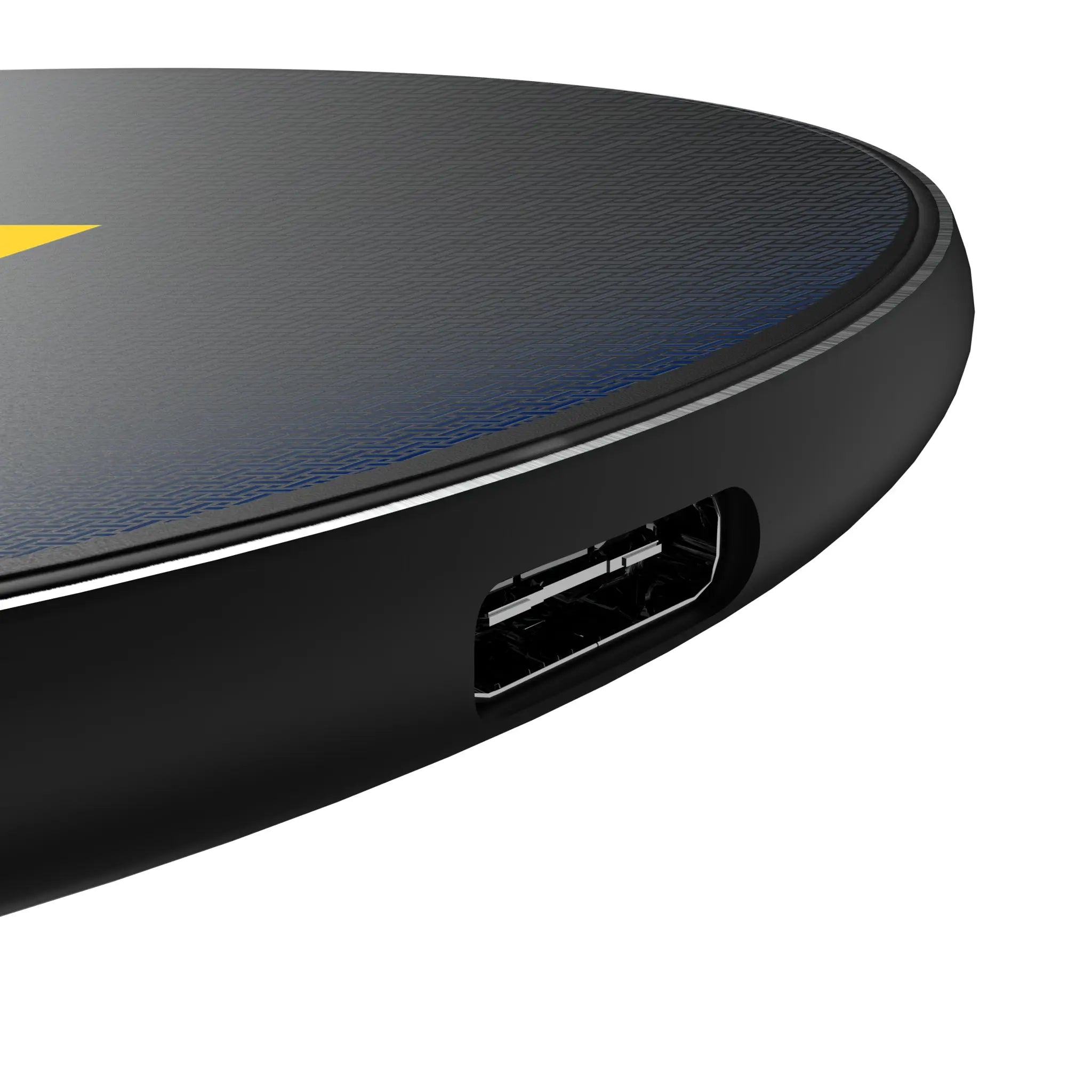 United State Naval Academy Midshipmen Linen 15-Watt Wireless Charger - Detail