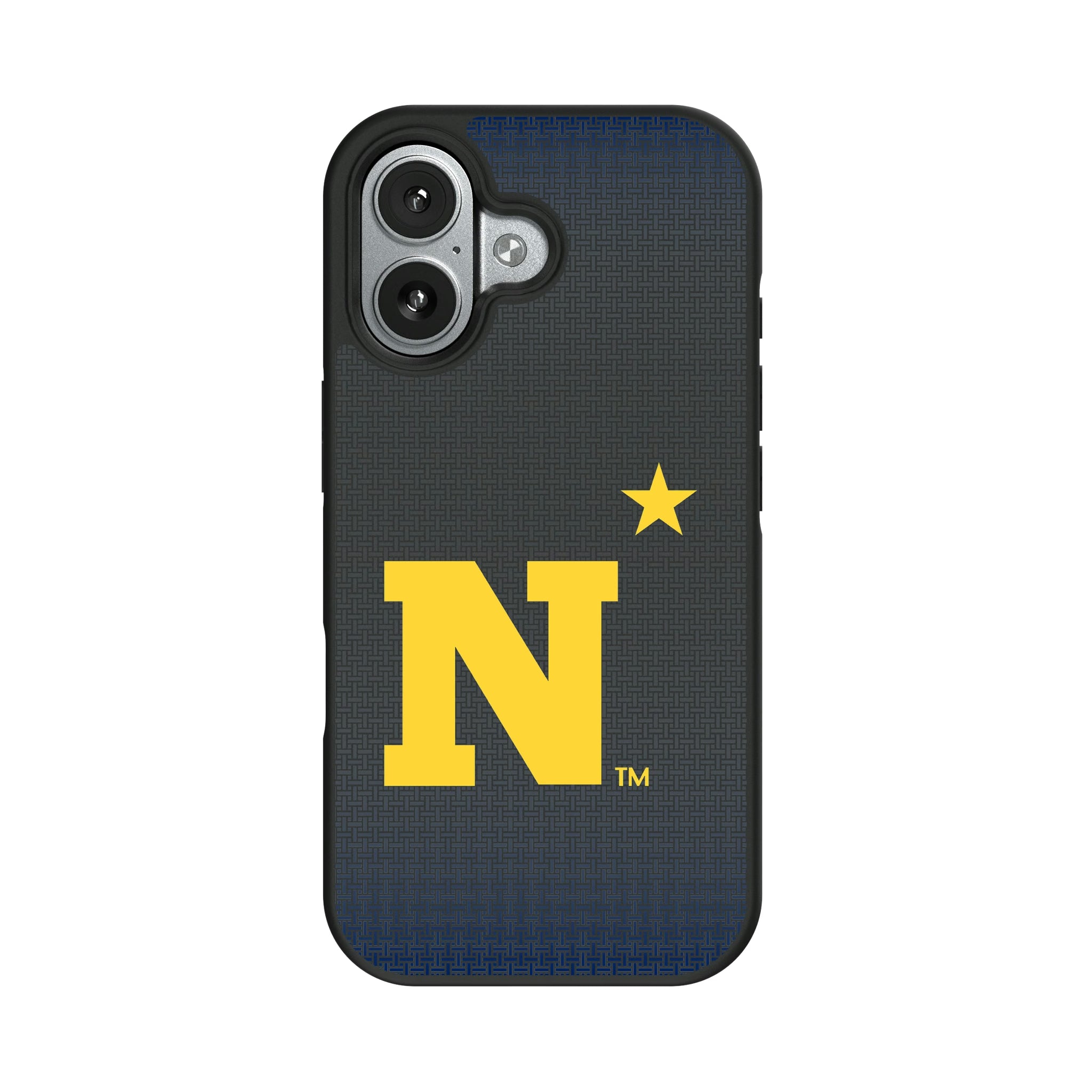 United State Naval Academy Midshipmen Linen iPhone Bump Phone Case for Apple iPhone#Device_iPhone 17