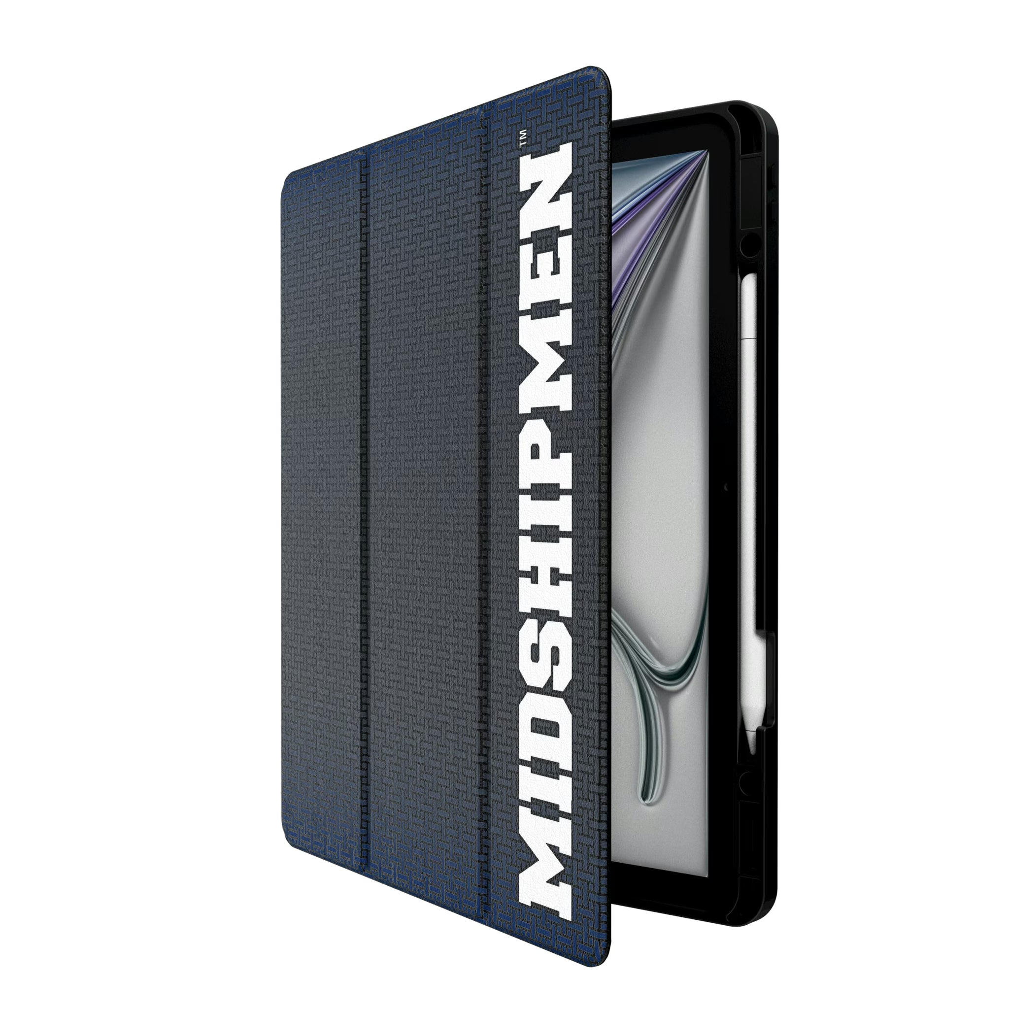 United State Naval Academy Midshipmen Linen iPad Tablet Case for Apple iPad