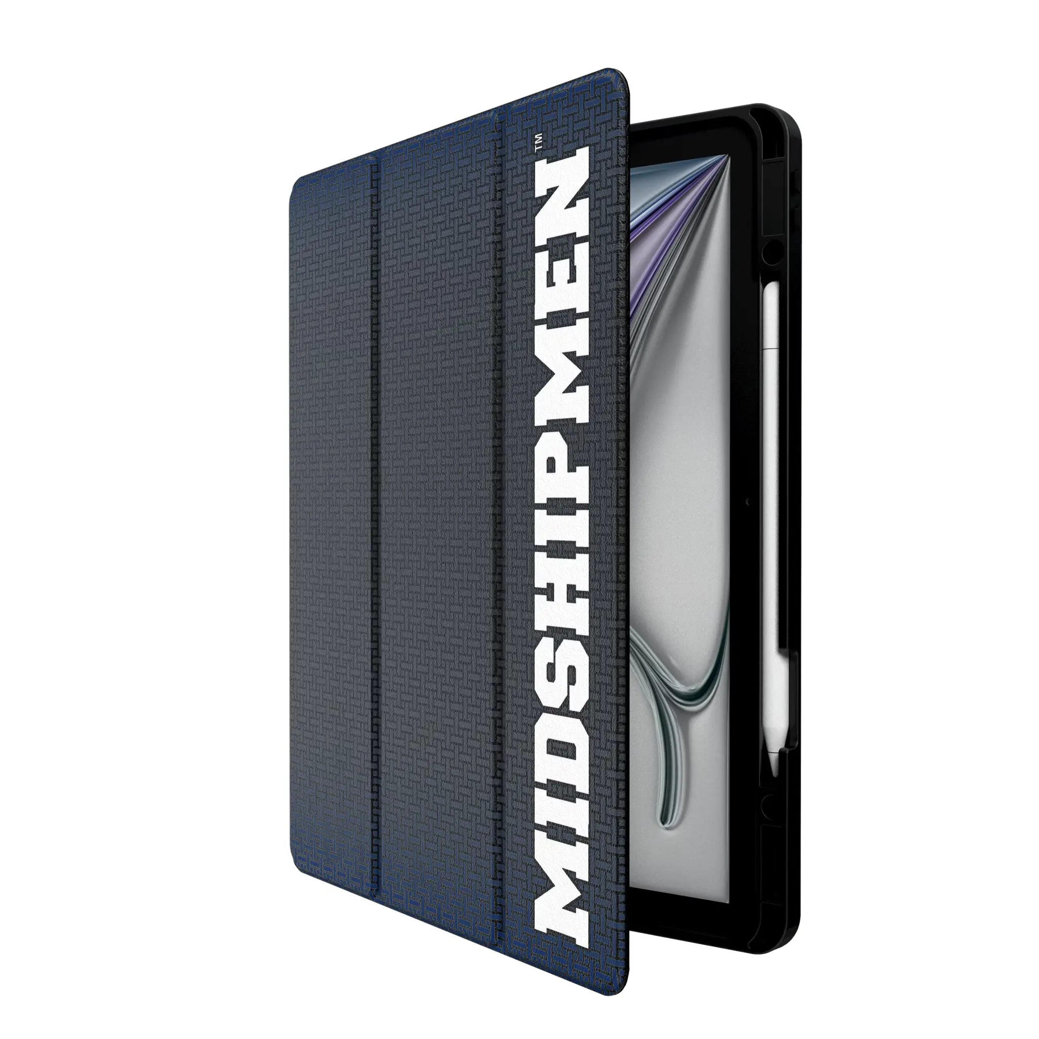 United State Naval Academy Midshipmen Linen iPad Tablet Case for Apple iPad