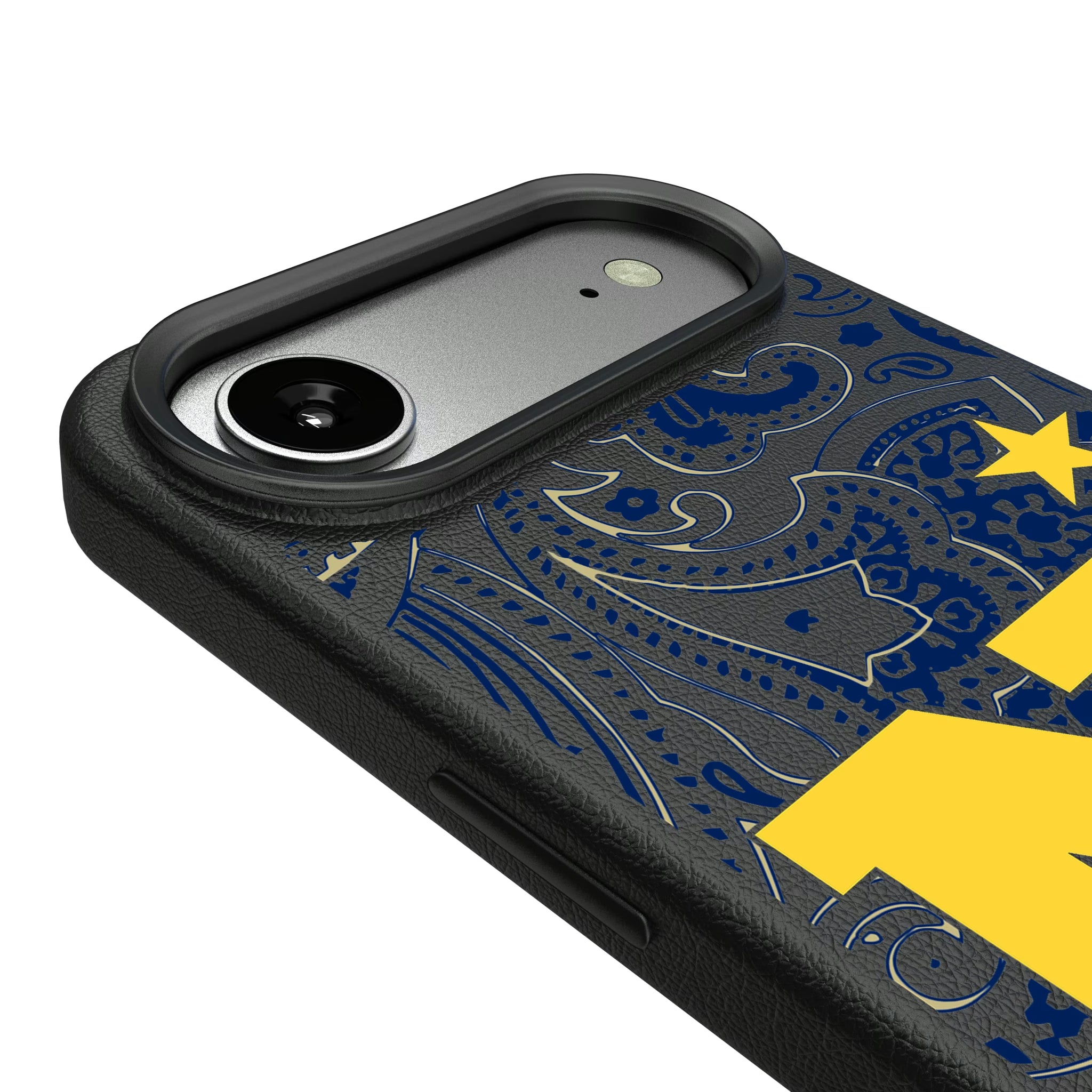United State Naval Academy Midshipmen Paisley iPhone MagSafe Compatible Phone Case for Apple iPhone - Detail#Device_iPhone Air
