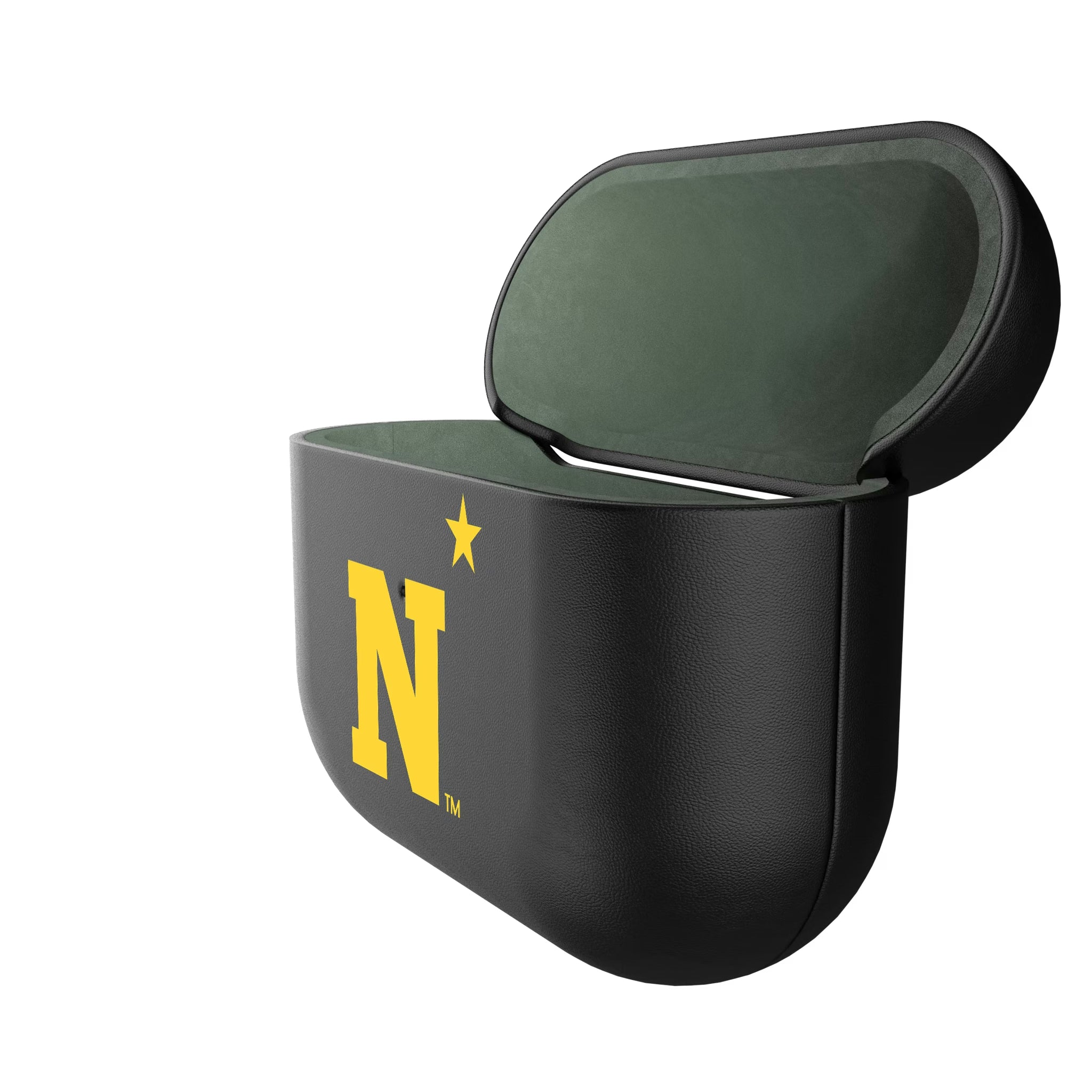 United State Naval Academy Midshipmen Personalized Insignia AirPods AirPod Case Cover - Isometric View#Device_AirPods 3rd Gen