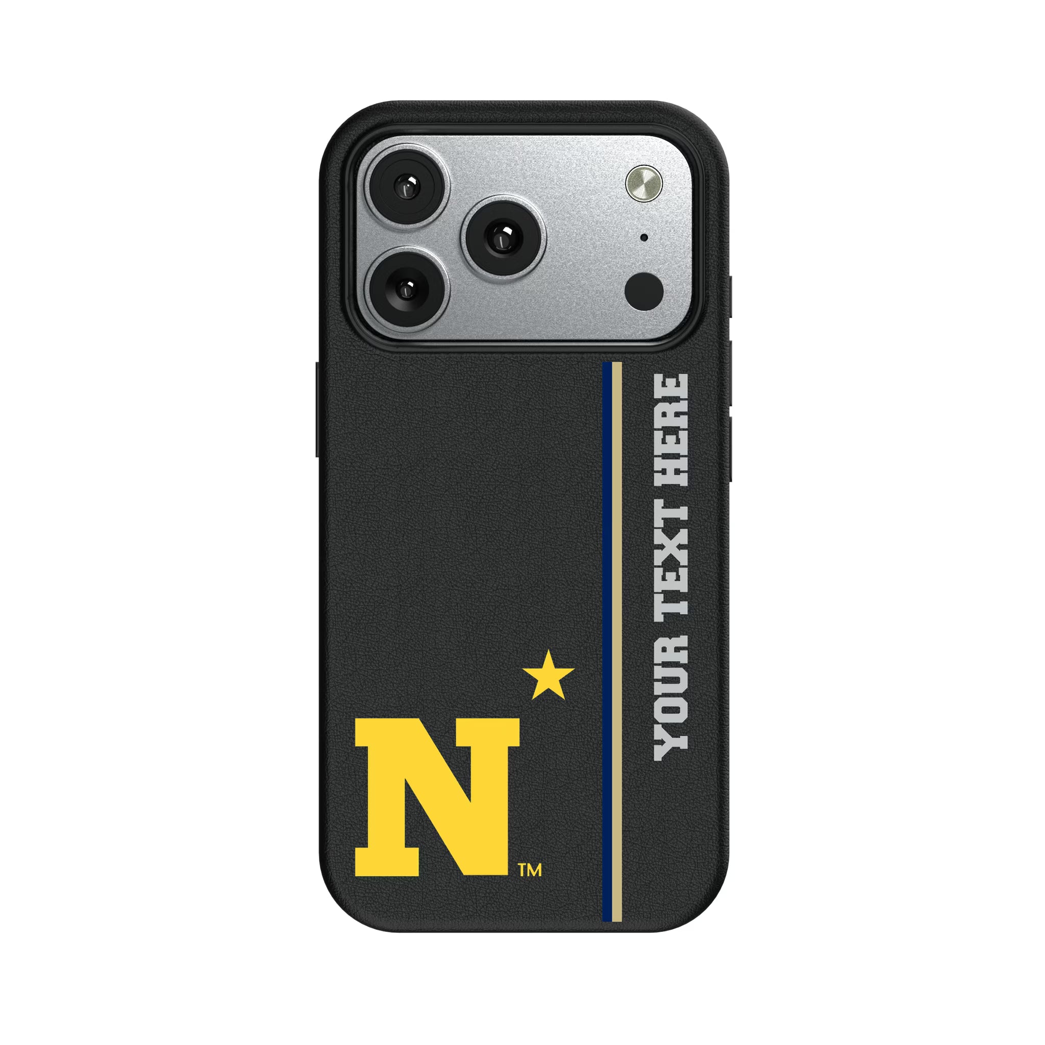 United State Naval Academy Midshipmen Personalized Sidebard iPhone MagSafe Compatible Phone Case for Apple iPhone#Device_iPhone 17 Pro