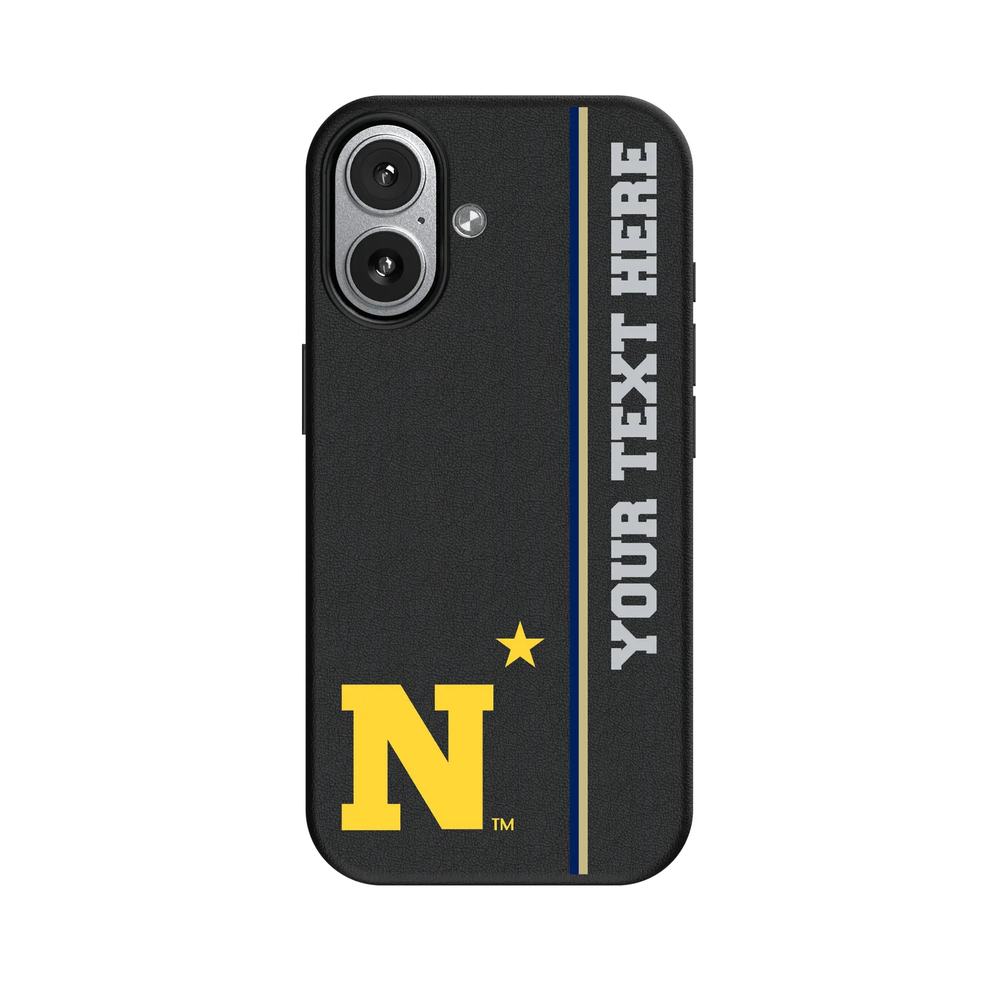 United State Naval Academy Midshipmen Personalized Sidebard iPhone MagSafe Compatible Phone Case for Apple iPhone#Device_iPhone 17