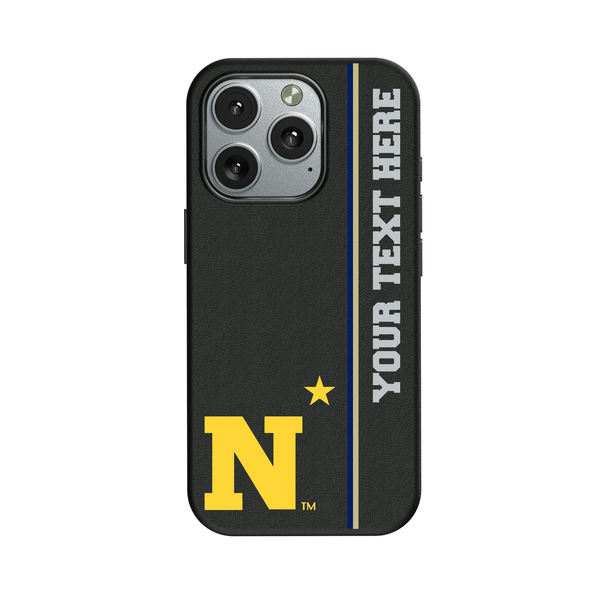United State Naval Academy Midshipmen Personalized Sidebard iPhone MagSafe Compatible Phone Case for Apple iPhone