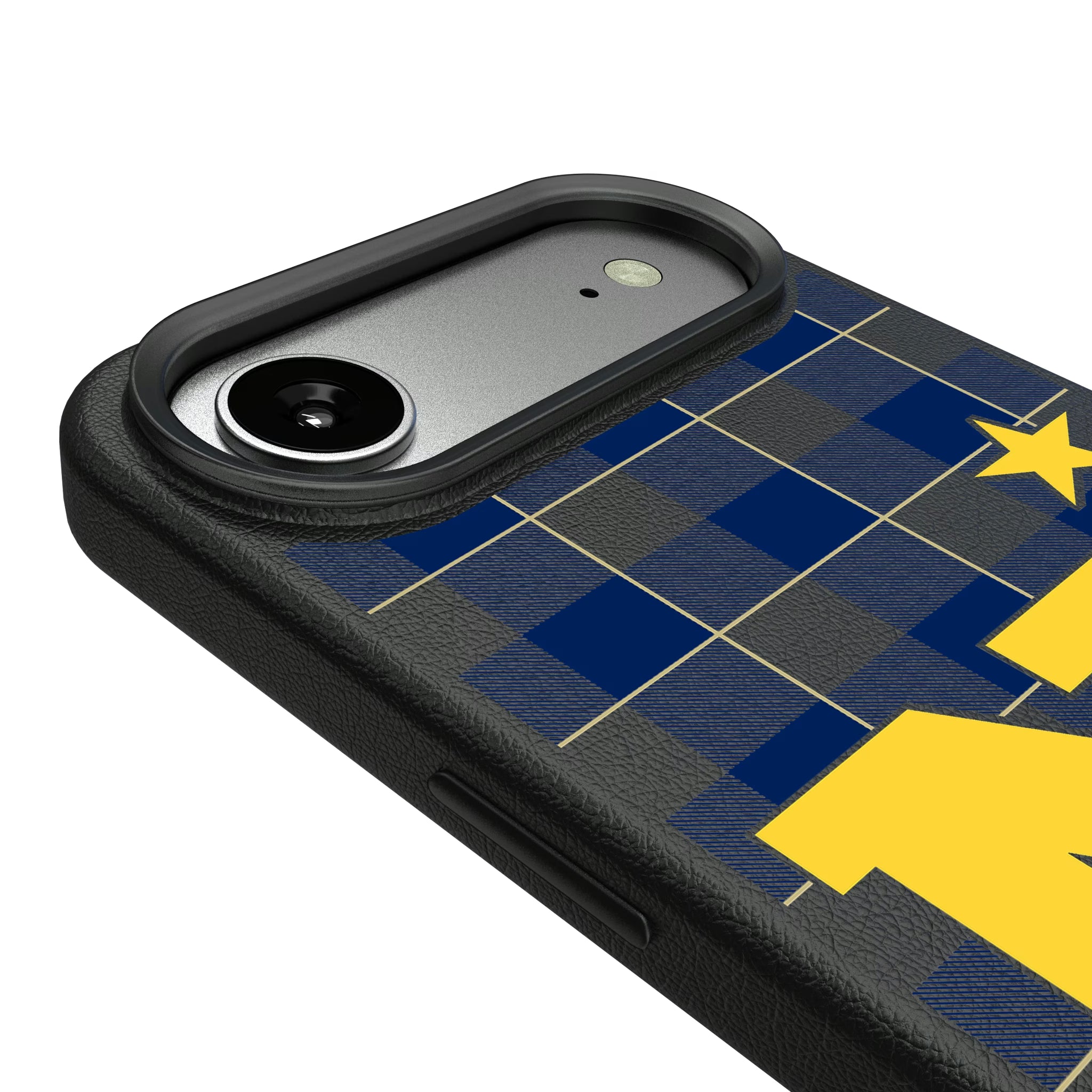 United State Naval Academy Midshipmen Plaid iPhone MagSafe Compatible Phone Case for Apple iPhone - Detail#Device_iPhone Air