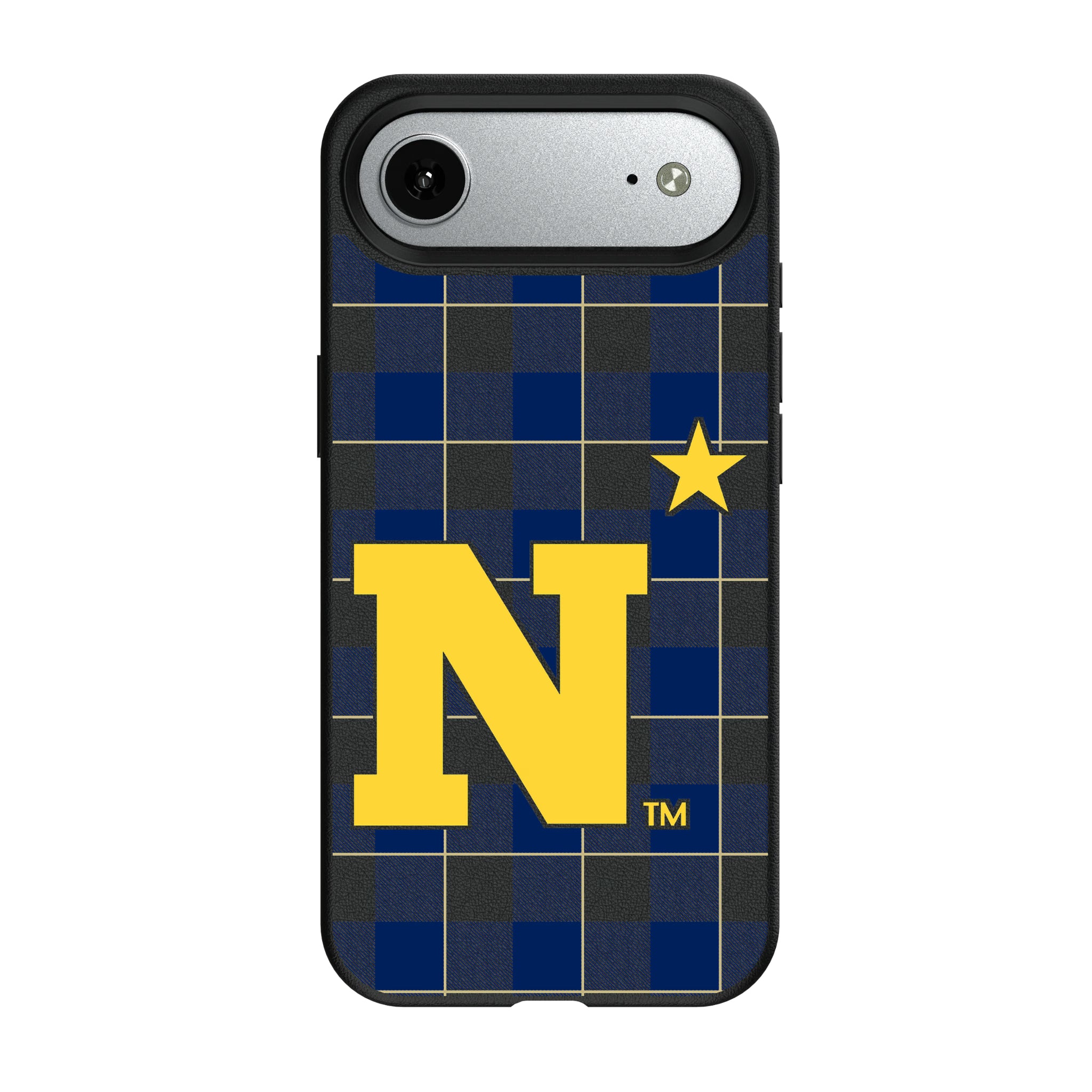 United State Naval Academy Midshipmen Plaid iPhone MagSafe Compatible Phone Case for Apple iPhone#Device_iPhone Air