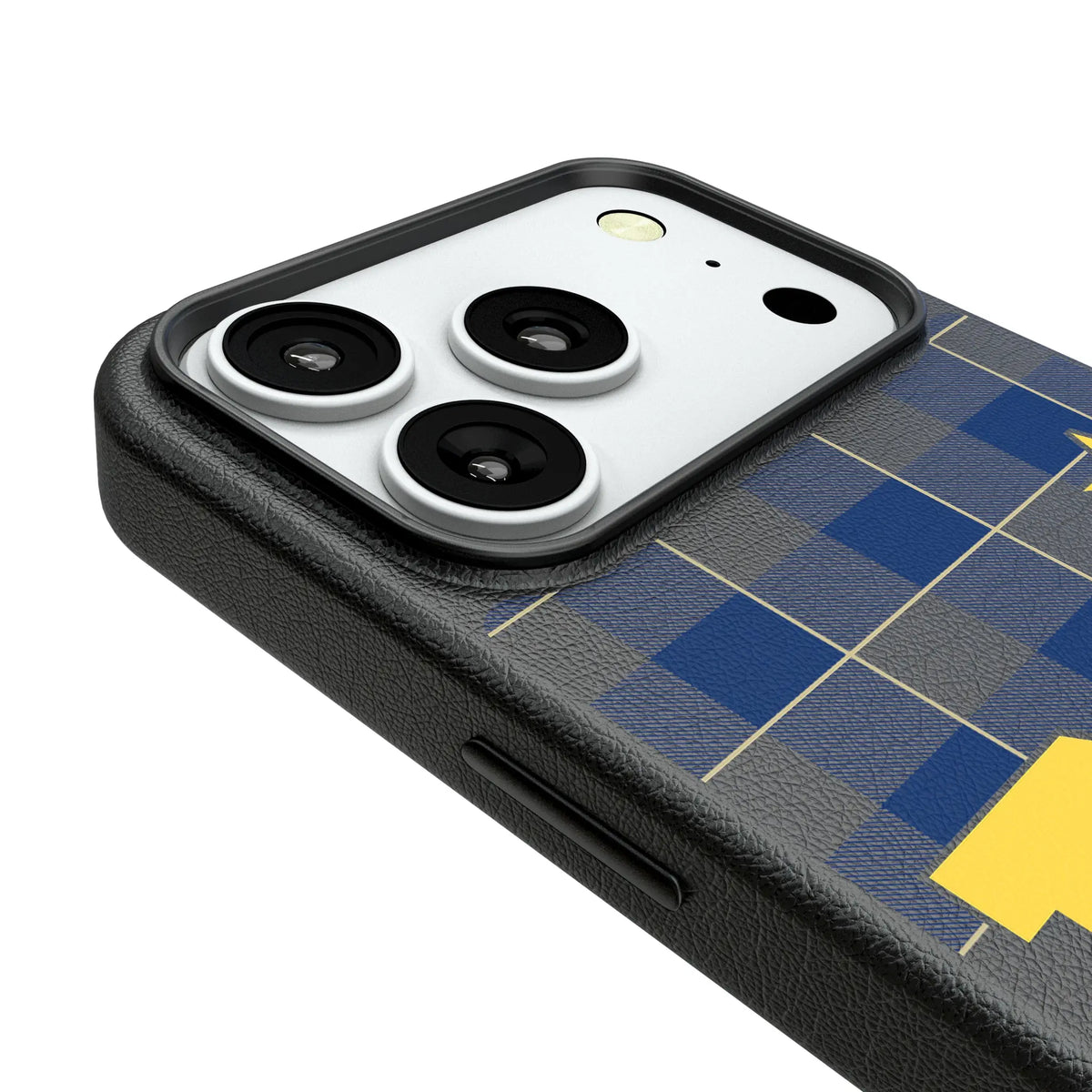 United State Naval Academy Midshipmen Plaid iPhone MagSafe Compatible Phone Case for Apple iPhone - Detail#Device_iPhone 18 Pro