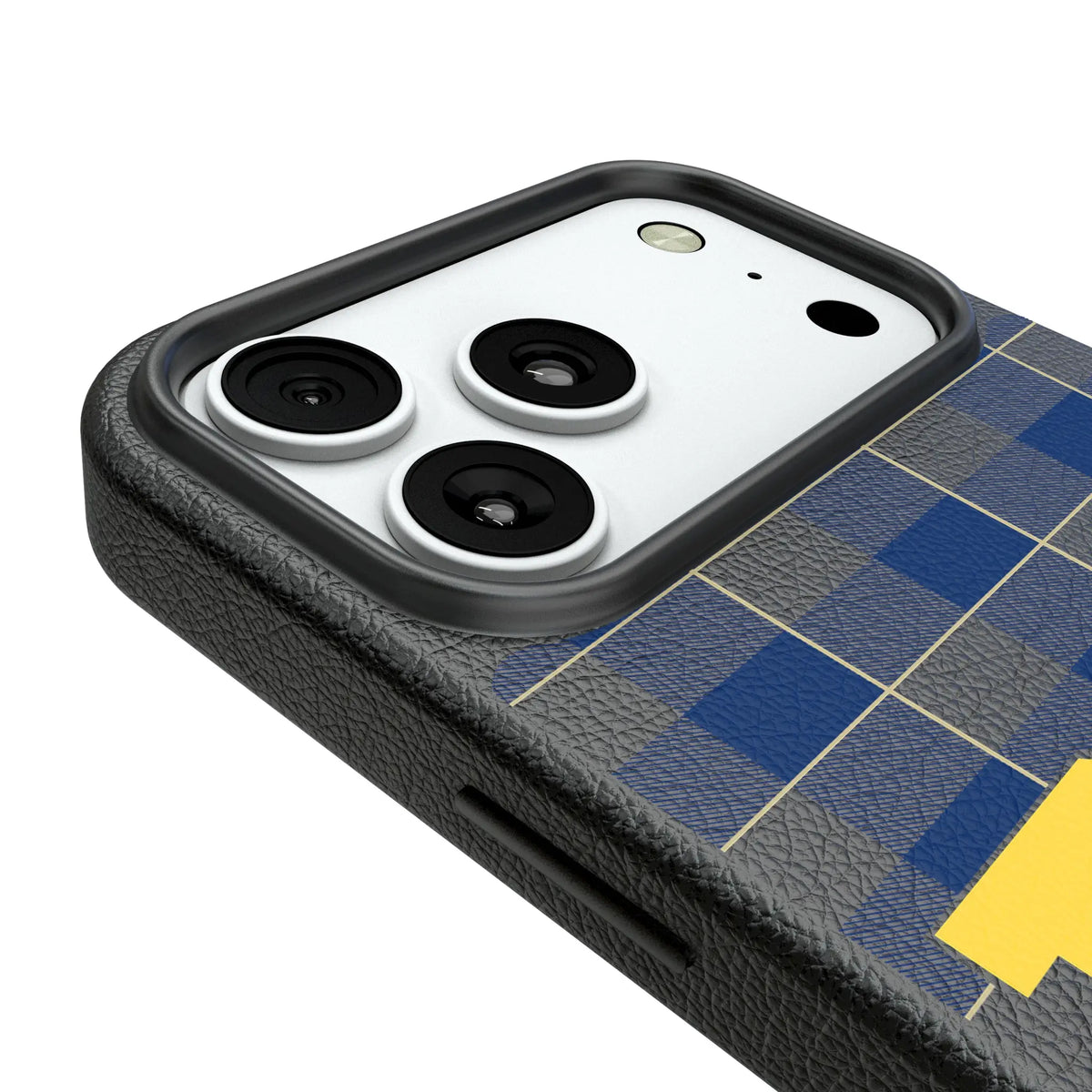 United State Naval Academy Midshipmen Plaid iPhone MagSafe Compatible Phone Case for Apple iPhone - Detail#Device_iPhone 18 Pro Max