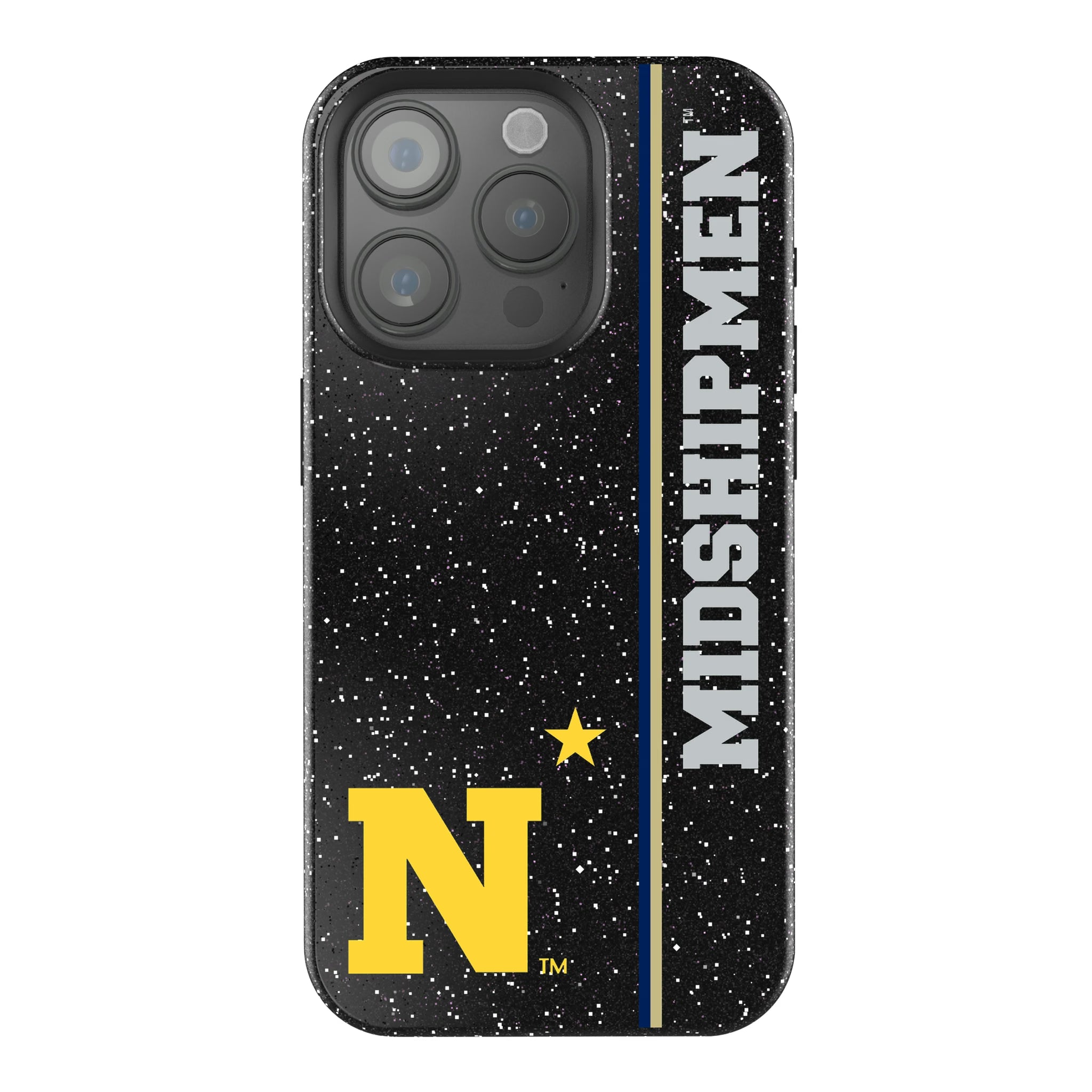 United State Naval Academy Midshipmen Sidebar iPhone Bling Phone Case for Apple iPhone