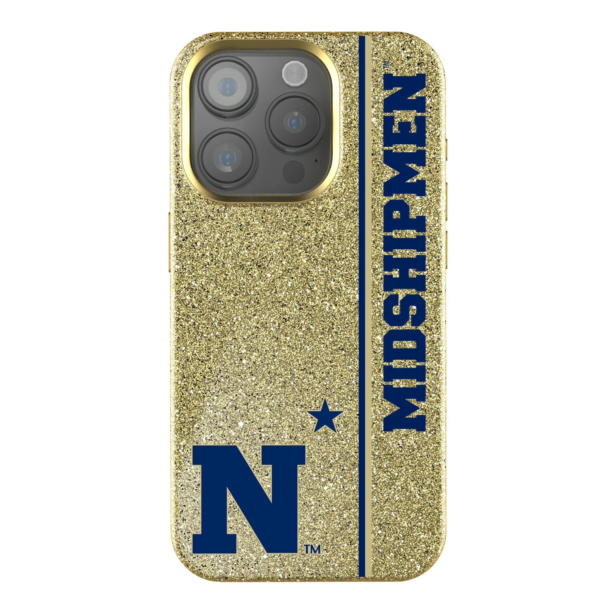United State Naval Academy Midshipmen Sidebar iPhone Bling Phone Case for Apple iPhone
