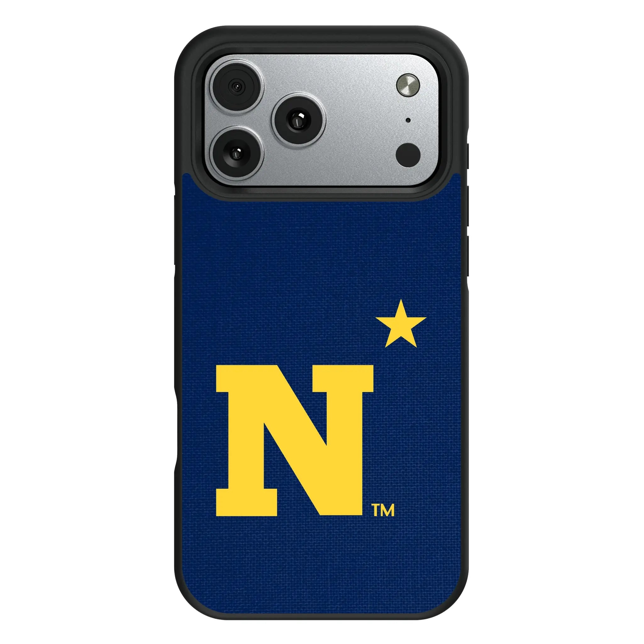 United State Naval Academy Midshipmen Solid iPhone Bump Phone Case for Apple iPhone#Device_iPhone 17 Pro Max