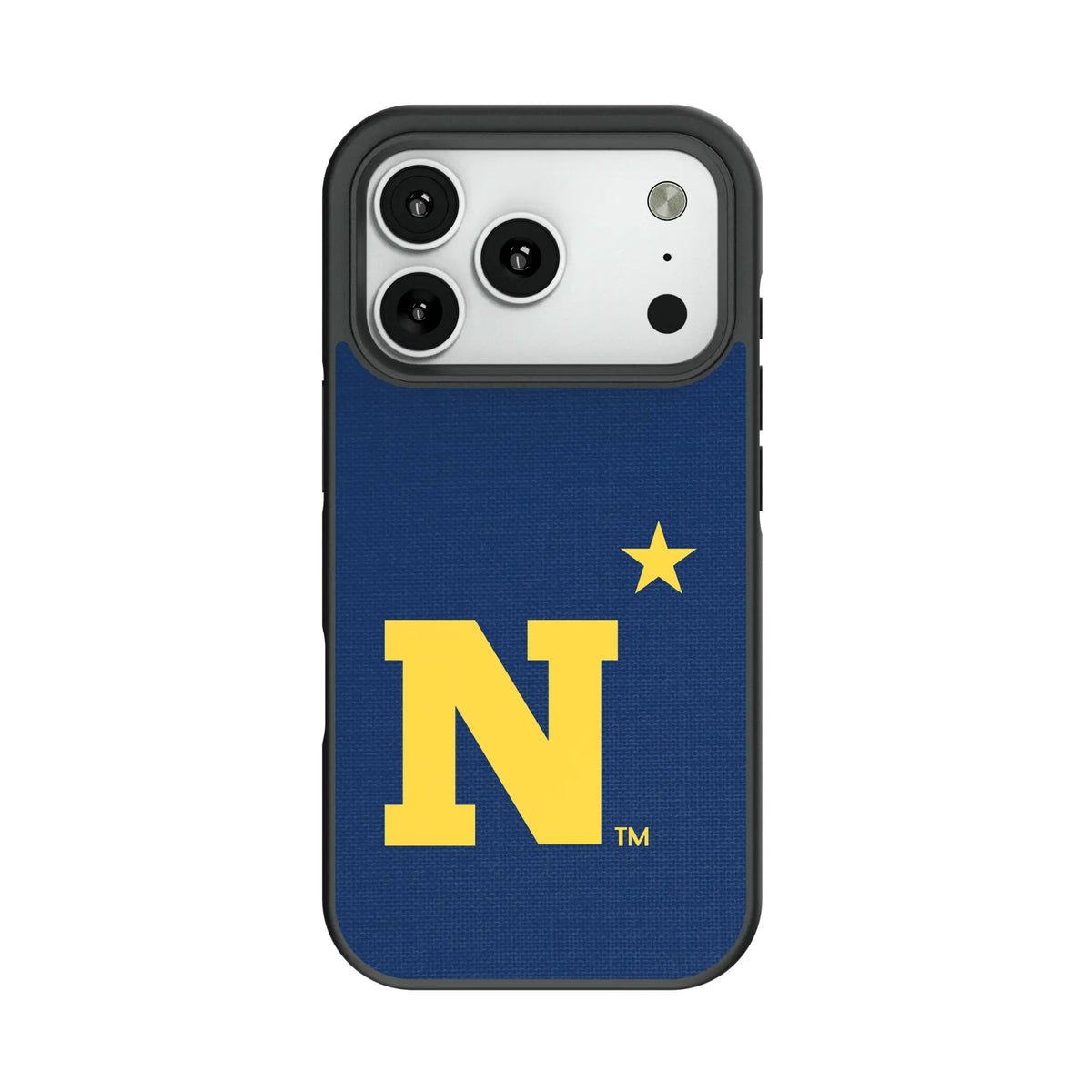 United State Naval Academy Midshipmen Solid Bump Phone Case for Apple iPhone