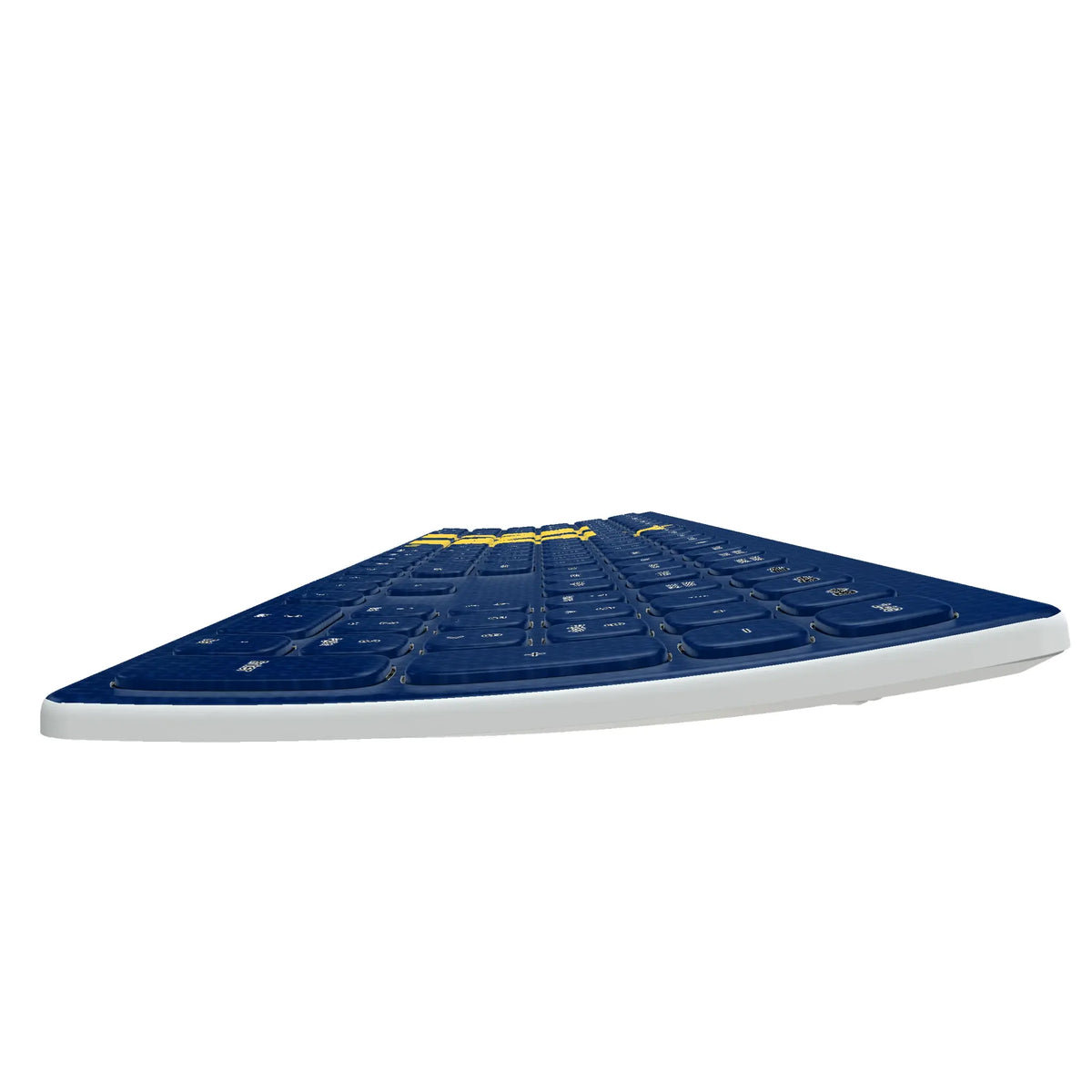 United State Naval Academy Midshipmen Solid KKB605 Curved Wireless Keyboard