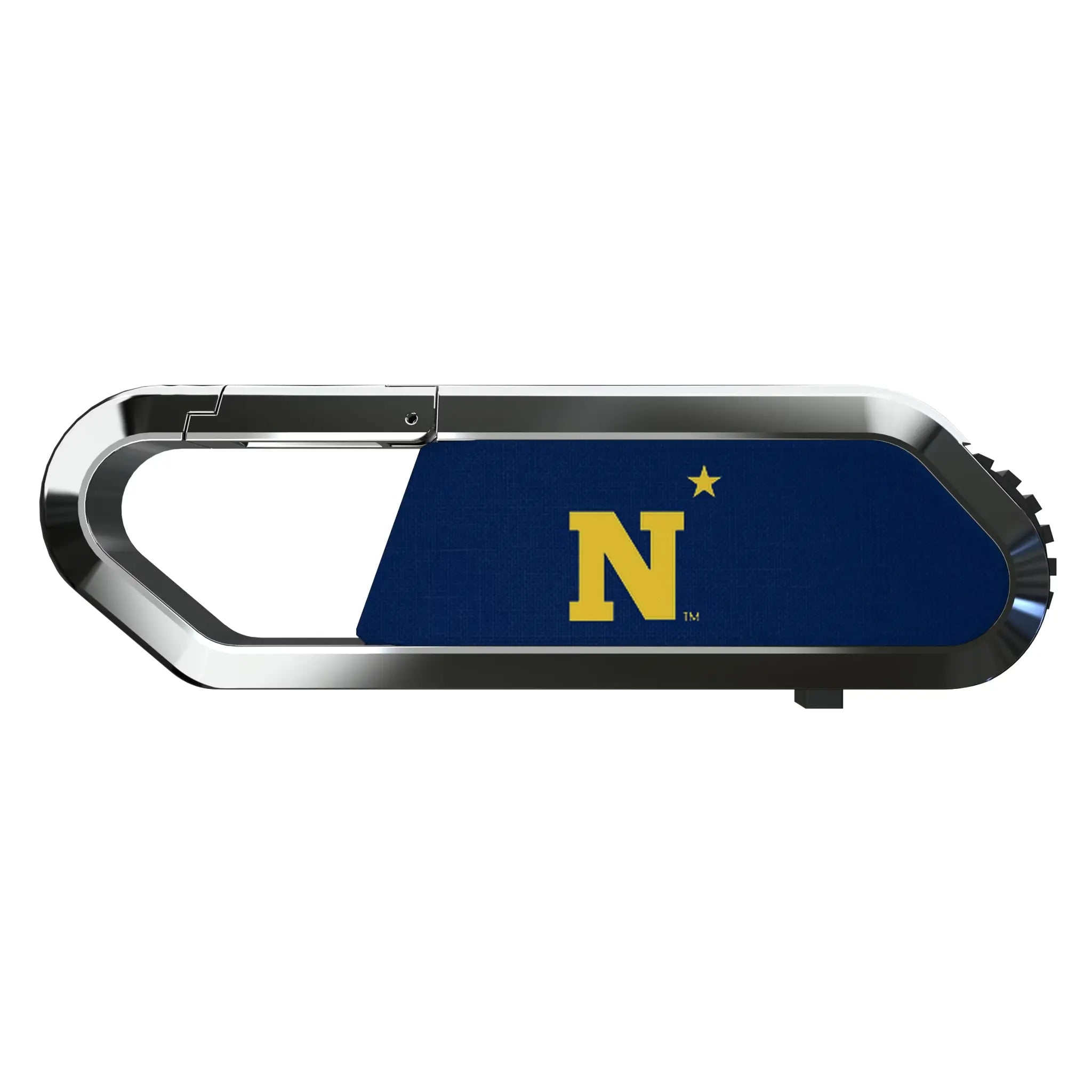 United State Naval Academy Midshipmen Solid USB 64GB Clip Style Flash Drive