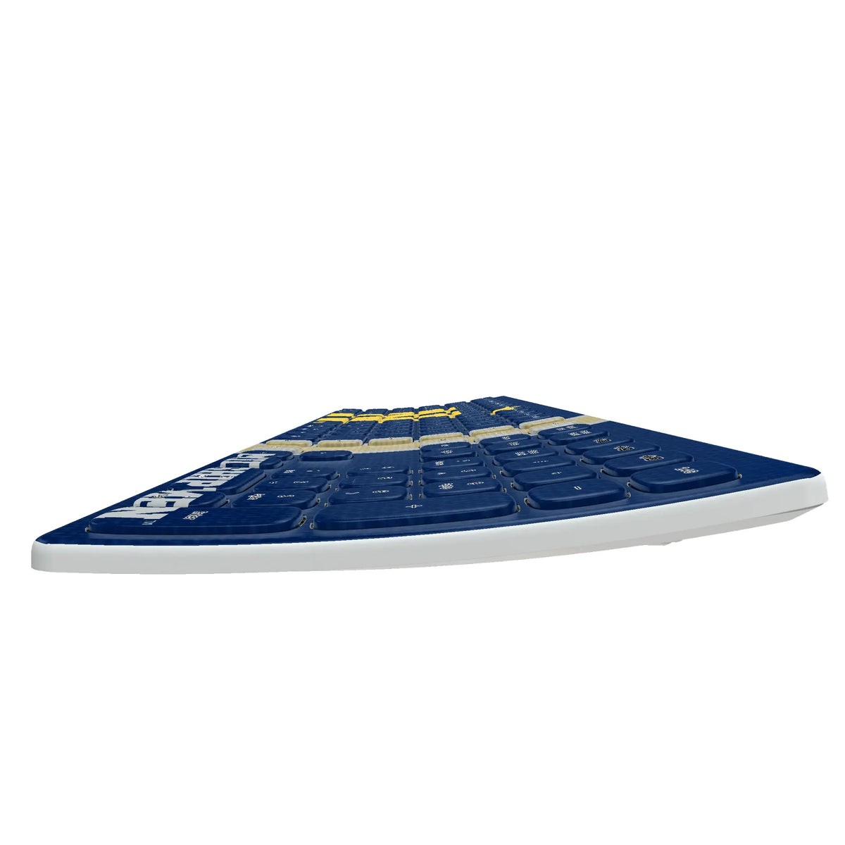 United State Naval Academy Midshipmen Stripe KKB605 Curved Wireless Keyboard