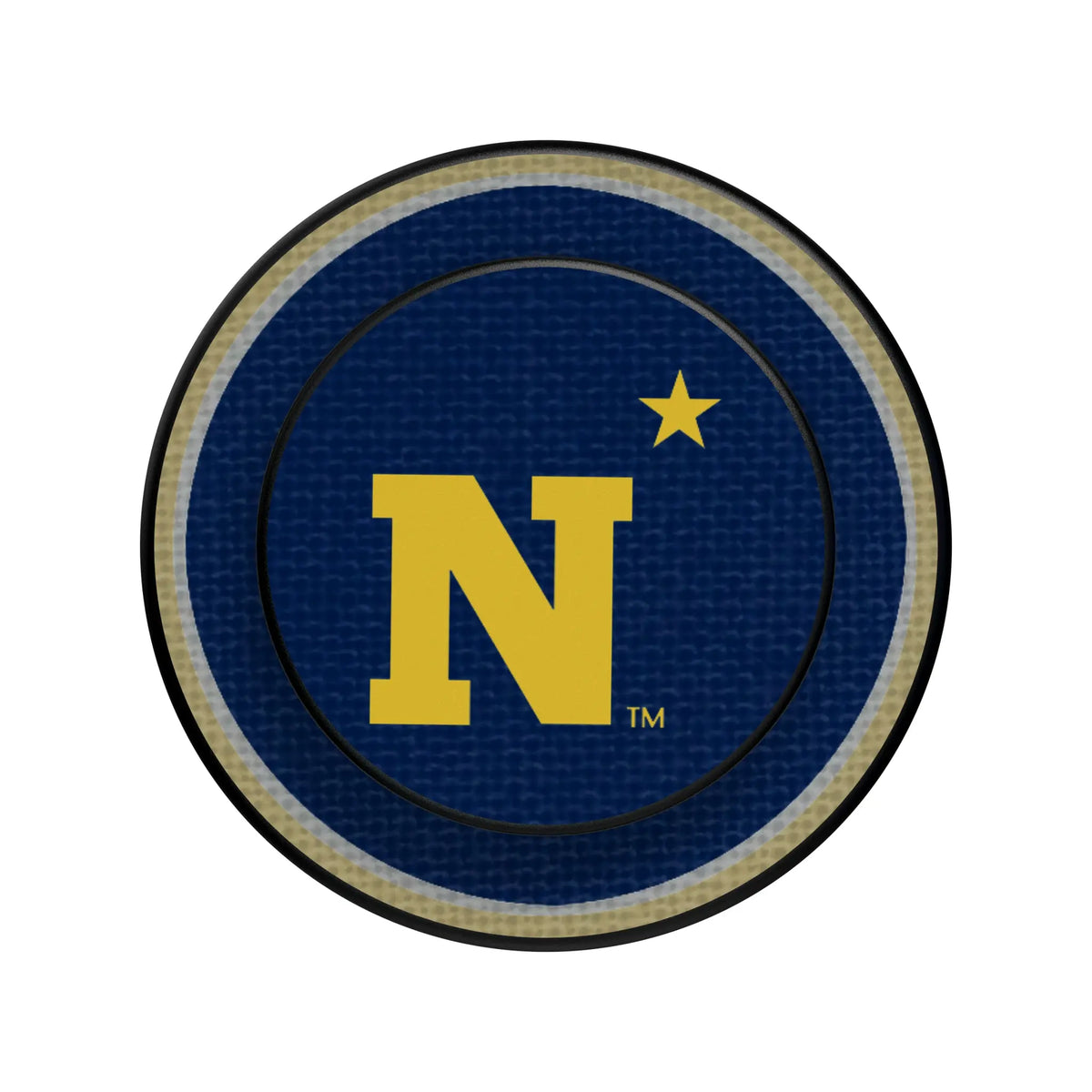 United State Naval Academy Midshipmen Stripe Popsockets Round Magnetic