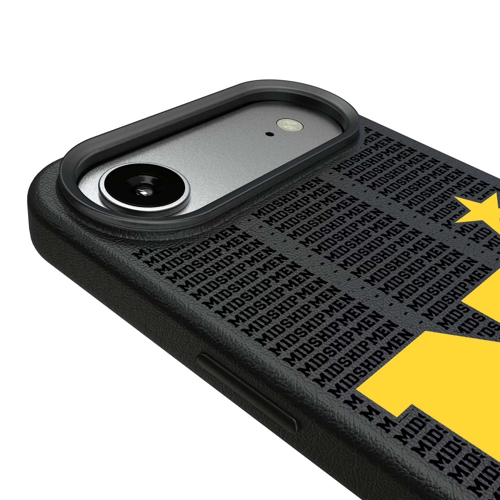 United State Naval Academy Midshipmen Text Backdrop iPhone MagSafe Compatible Phone Case for Apple iPhone - Detail#Device_iPhone Air