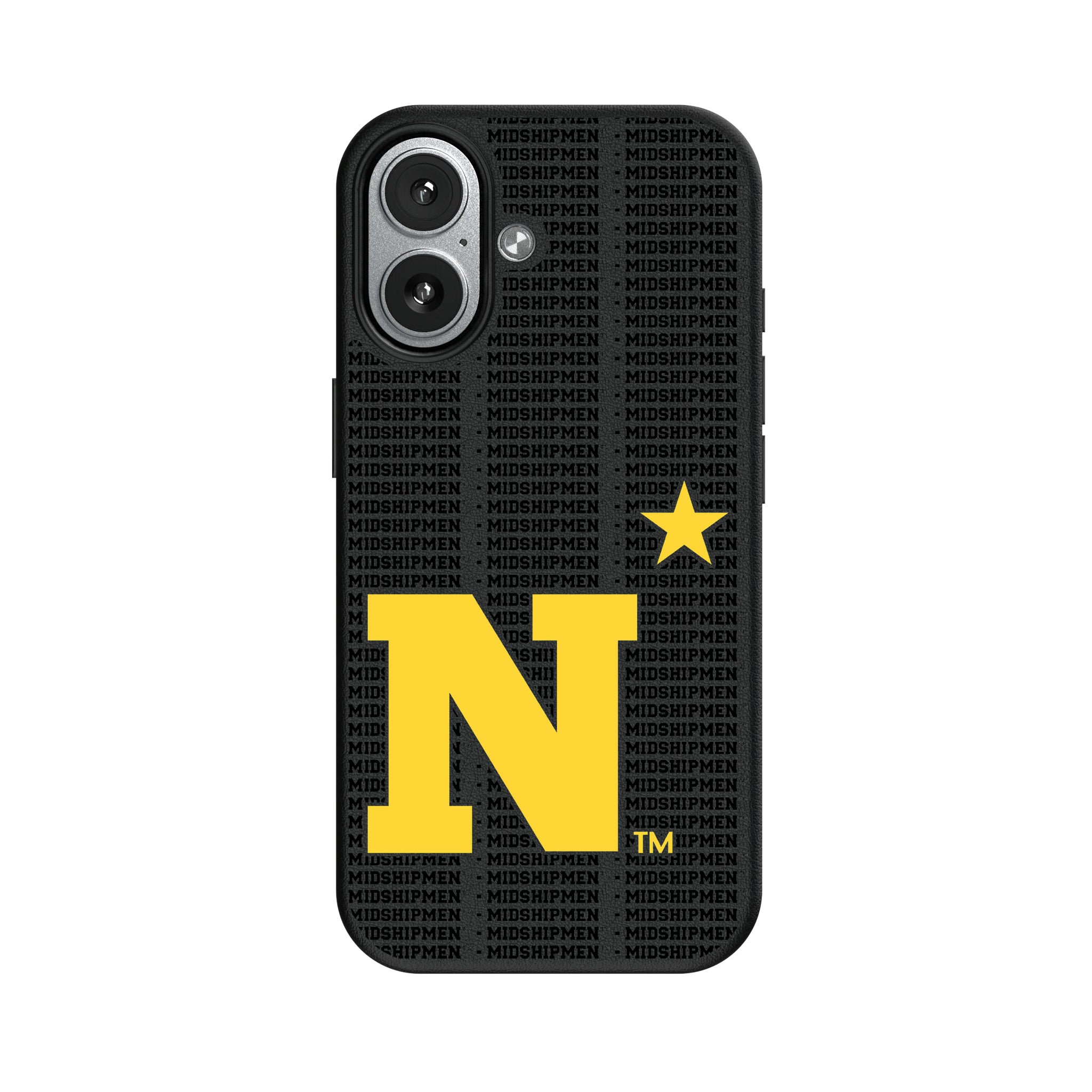 United State Naval Academy Midshipmen Text Backdrop iPhone MagSafe Compatible Phone Case for Apple iPhone#Device_iPhone 17
