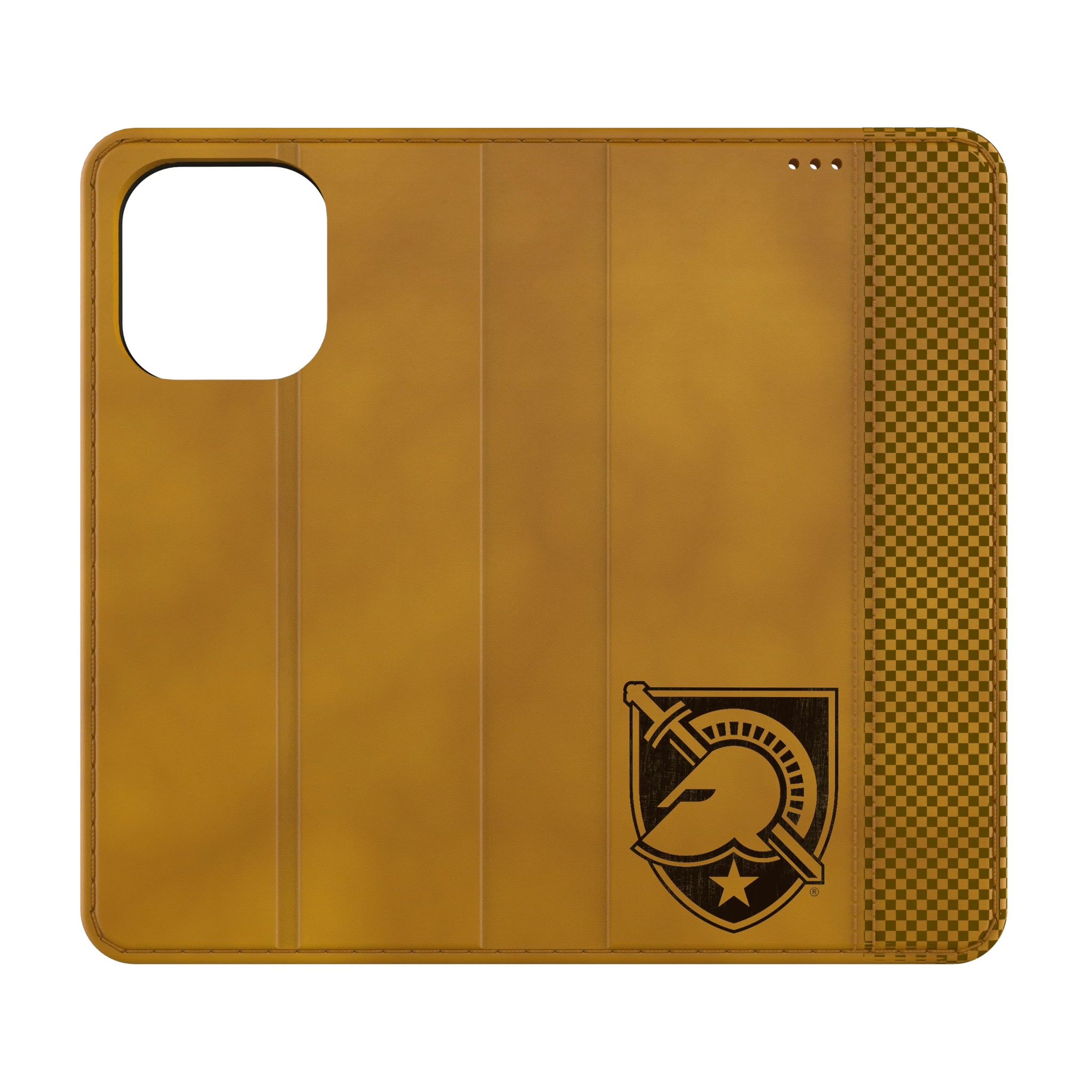 United States Military Academy Black Knights Burn iPhone Folio Phone Case for Apple iPhone