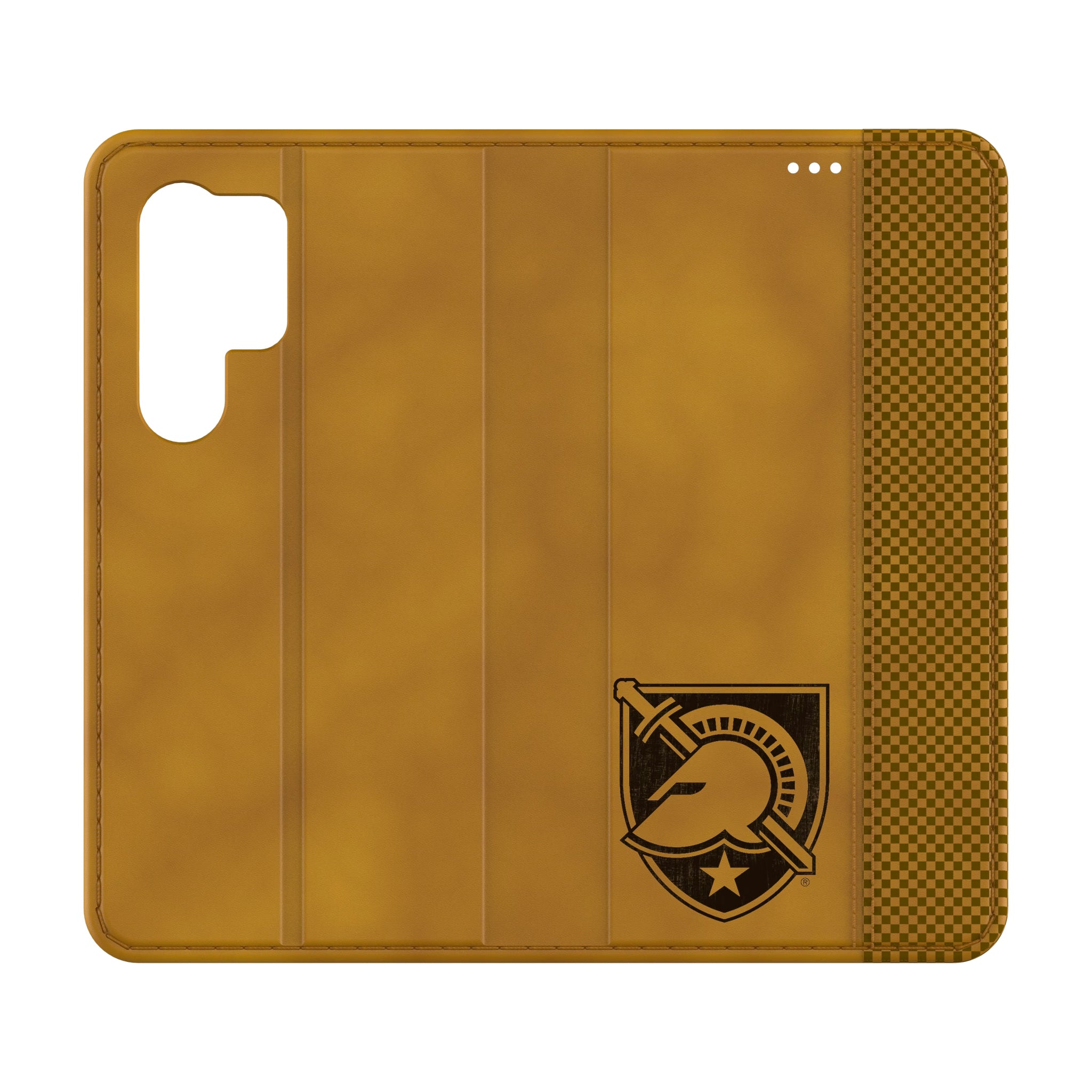 United States Military Academy Black Knights Burn Galaxy Folio Phone Case for Samsung Galaxy