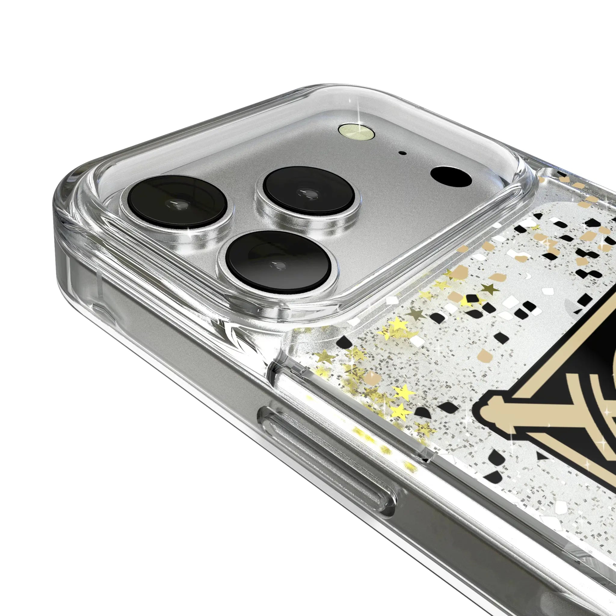 United States Military Academy Black Knights Confetti iPhone Glitter Phone Case for Apple iPhone - Detail