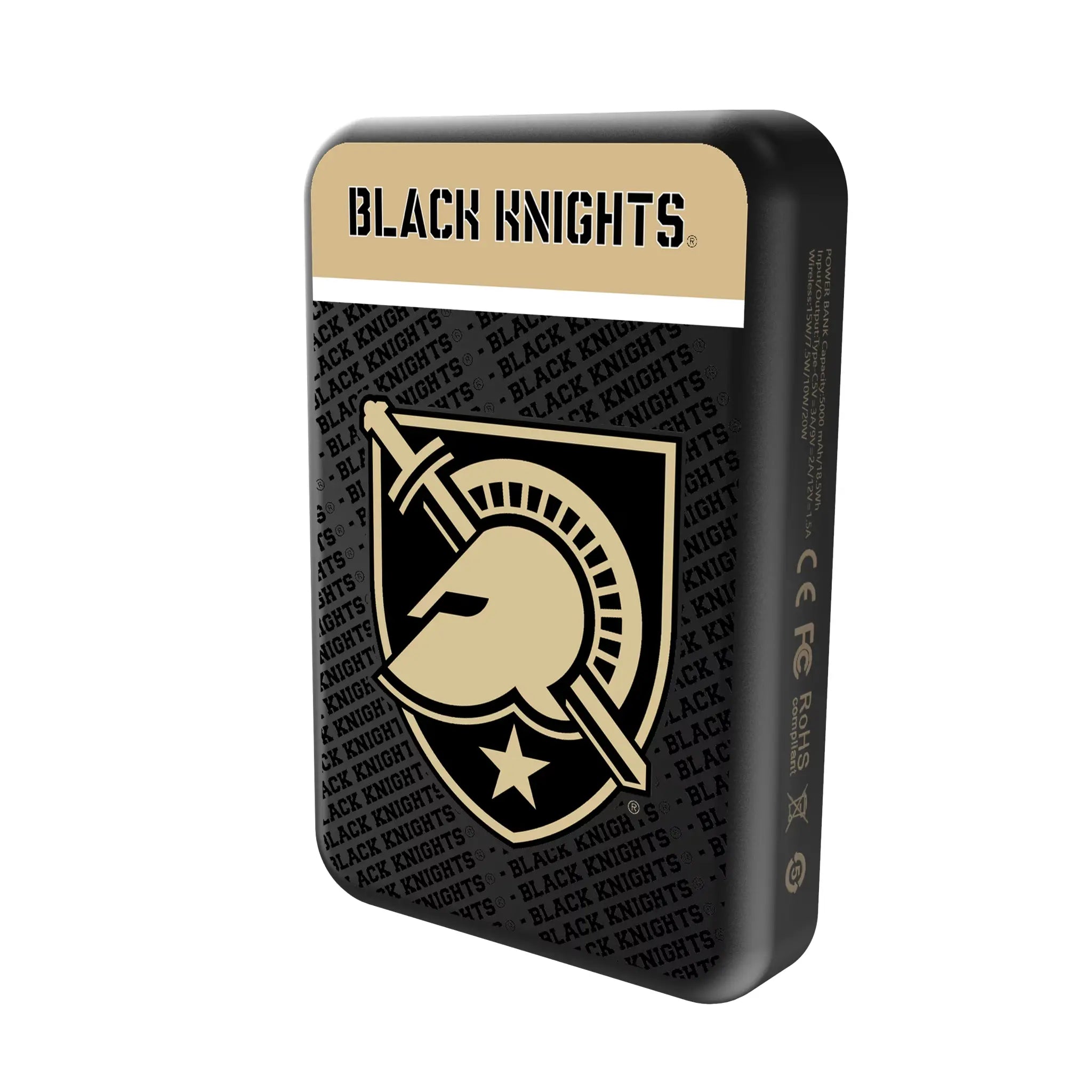 United States Military Academy Black Knights Endzone Plus Wireless Mag Power Bank