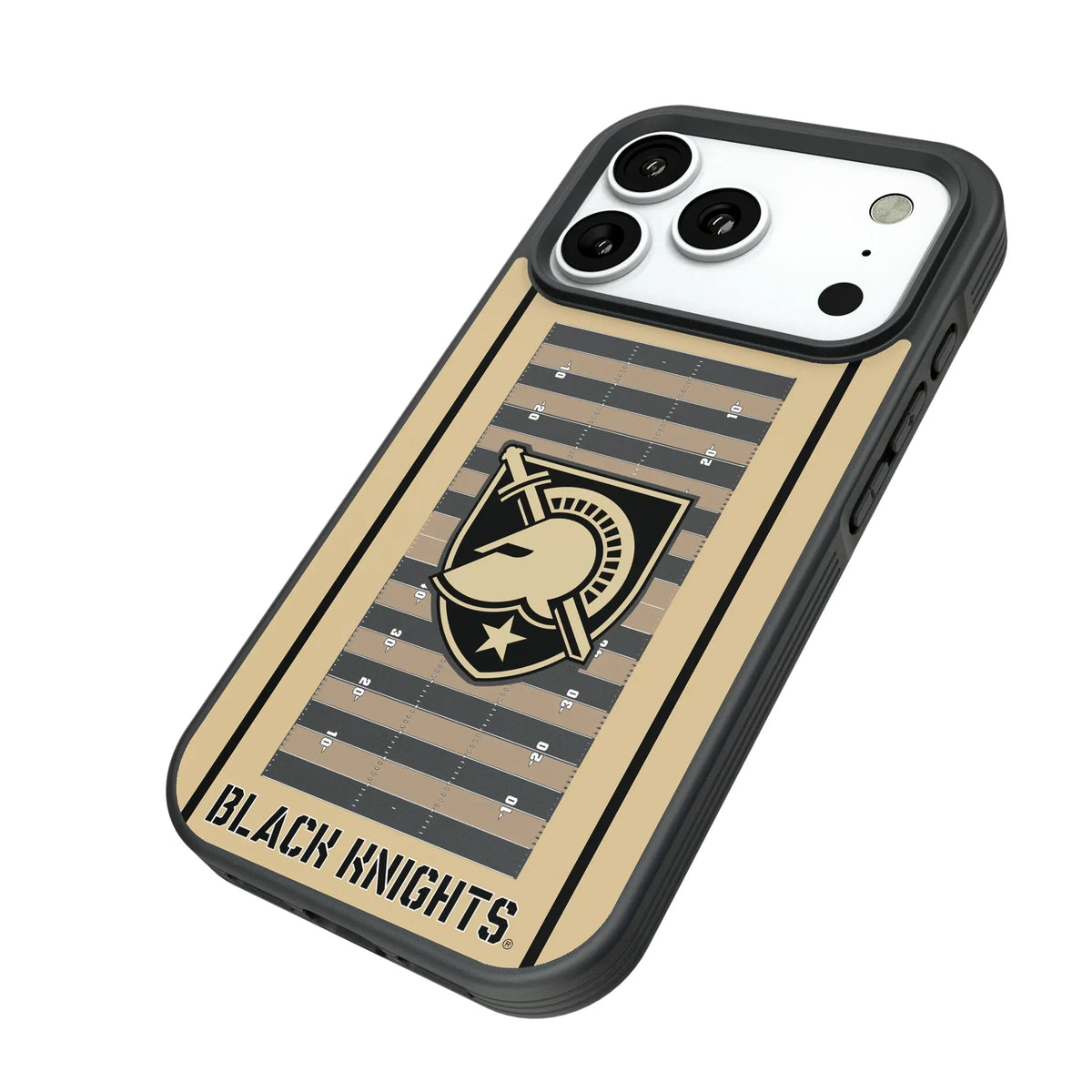 United States Military Academy Black Knights Field iPhone Bump Phone Case for Apple iPhone - Isometric View#Device_iPhone 18 Pro