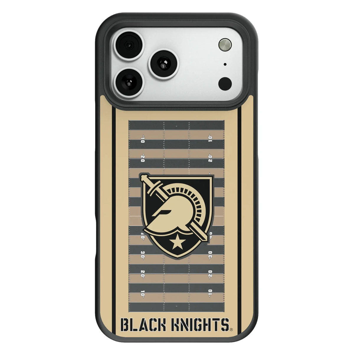 United States Military Academy Black Knights Field Bump Phone Case for Apple iPhone
