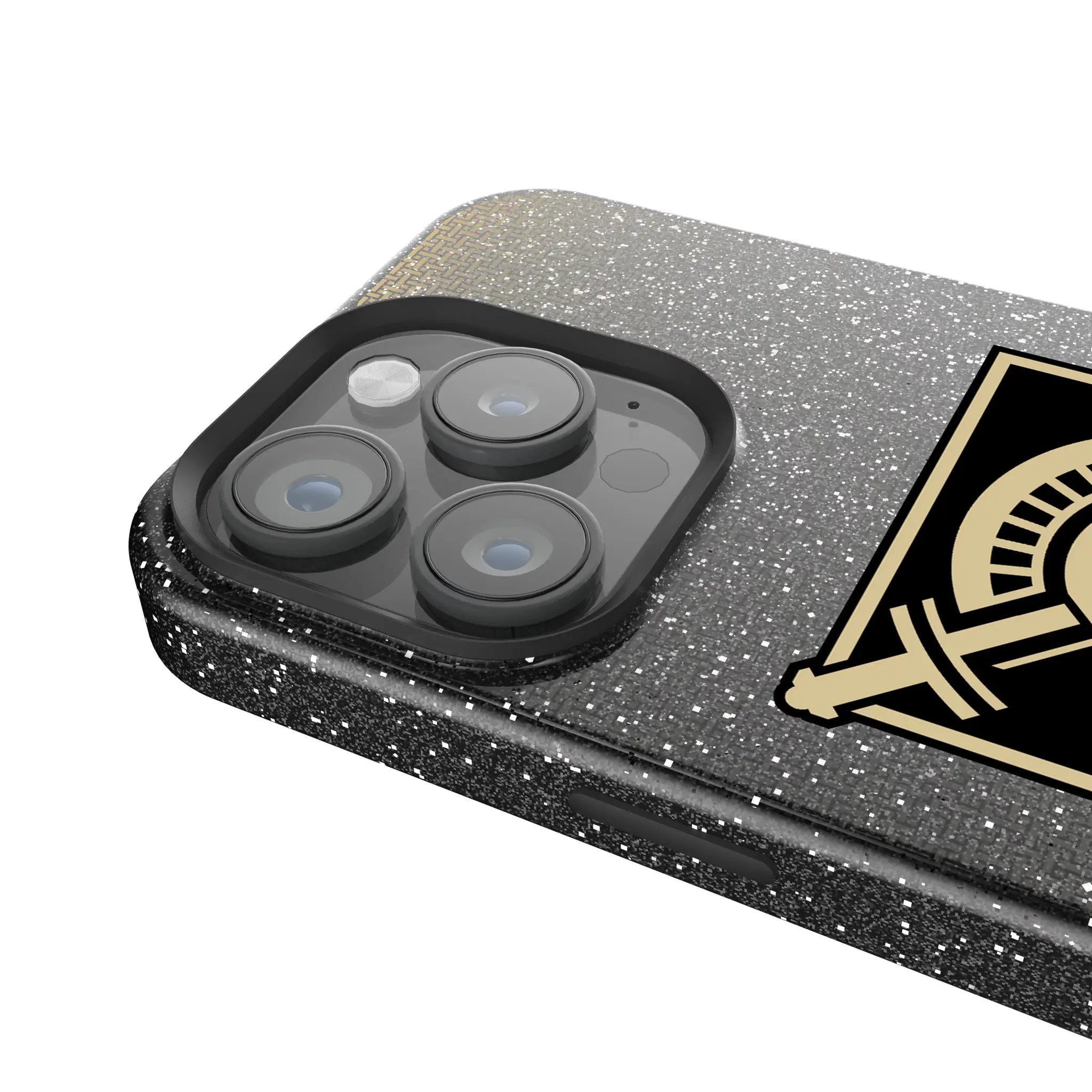 United States Military Academy Black Knights Linen iPhone Bling Phone Case for Apple iPhone - Detail