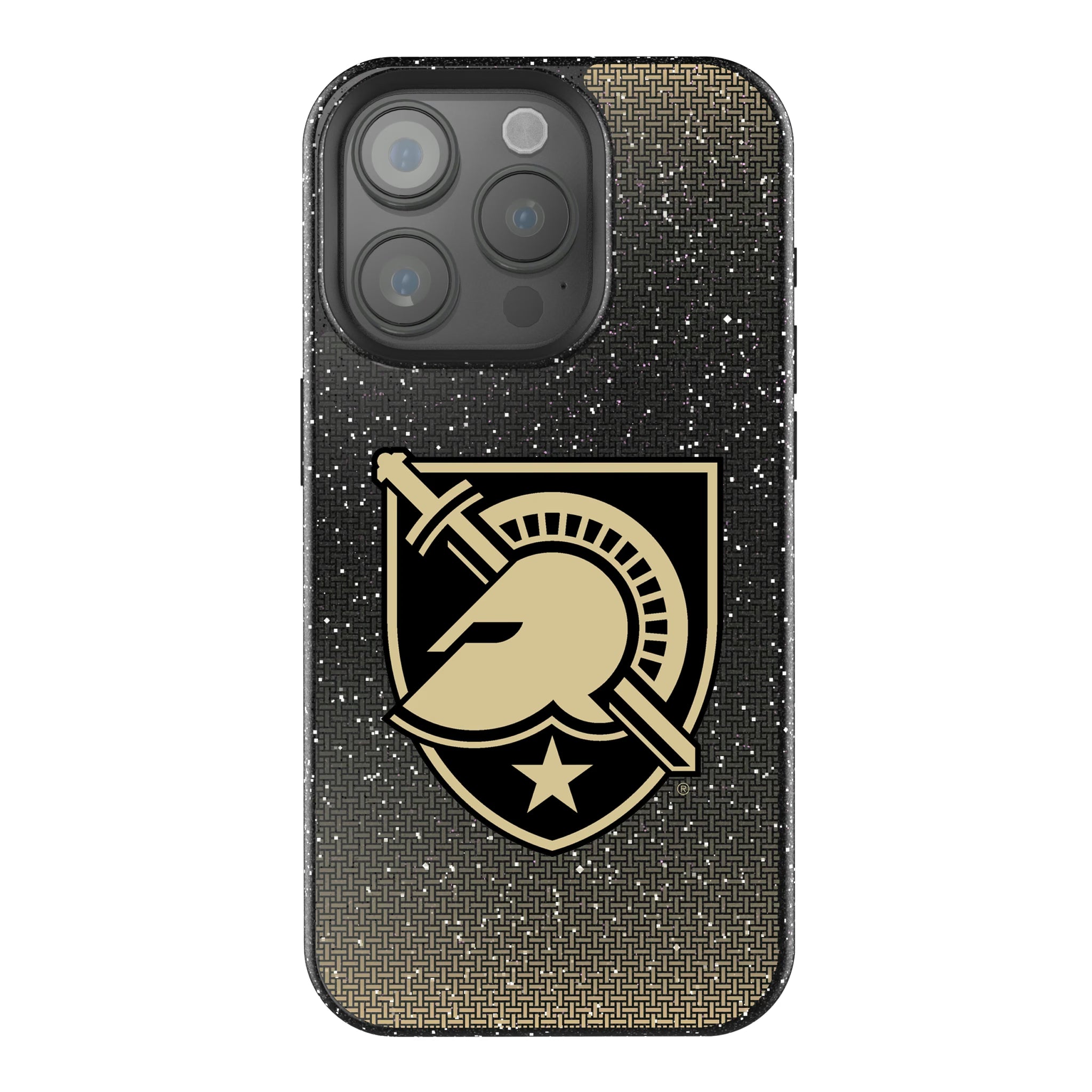 United States Military Academy Black Knights Linen iPhone Bling Phone Case for Apple iPhone