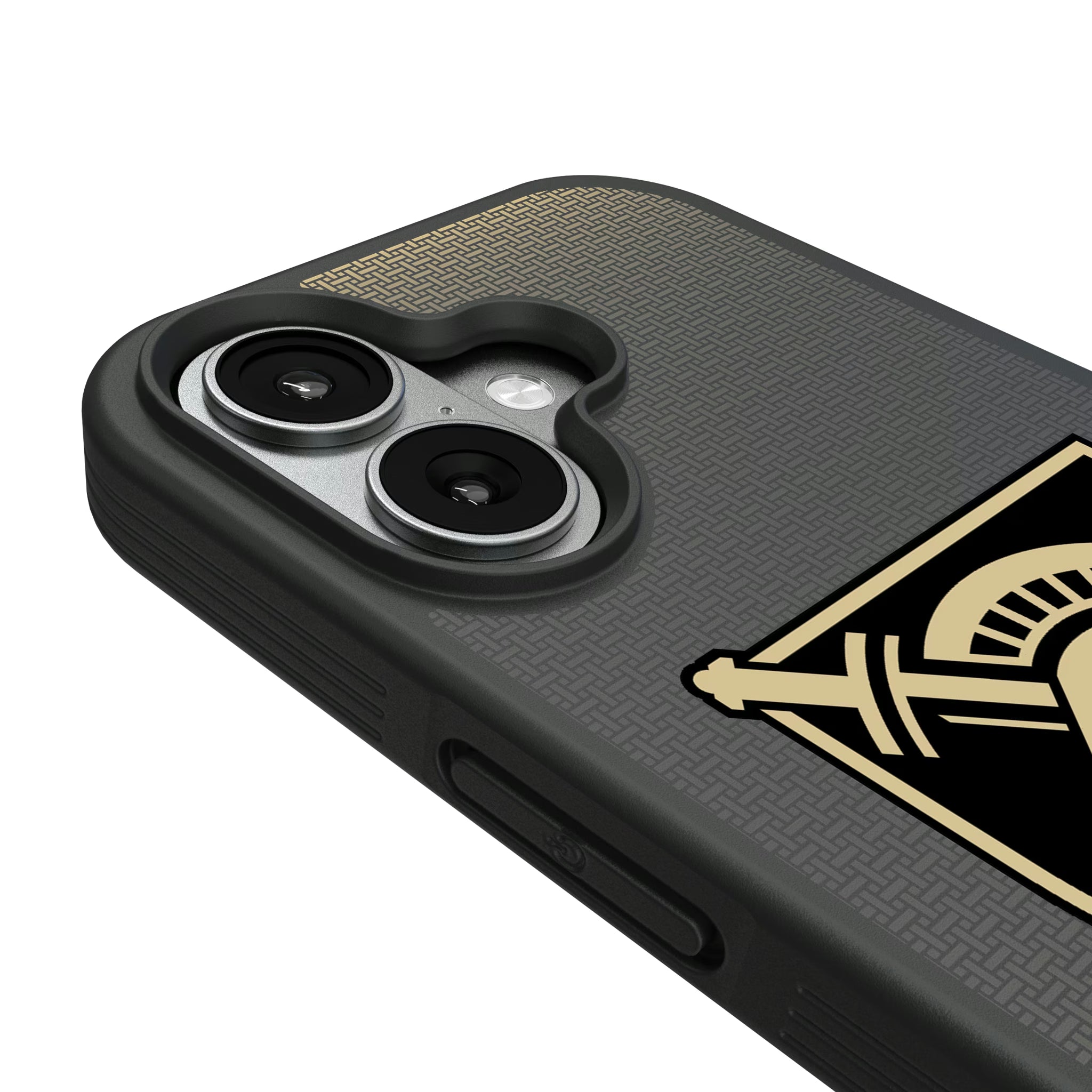 United States Military Academy Black Knights Linen iPhone Bump Phone Case for Apple iPhone - Detail#Device_iPhone 17