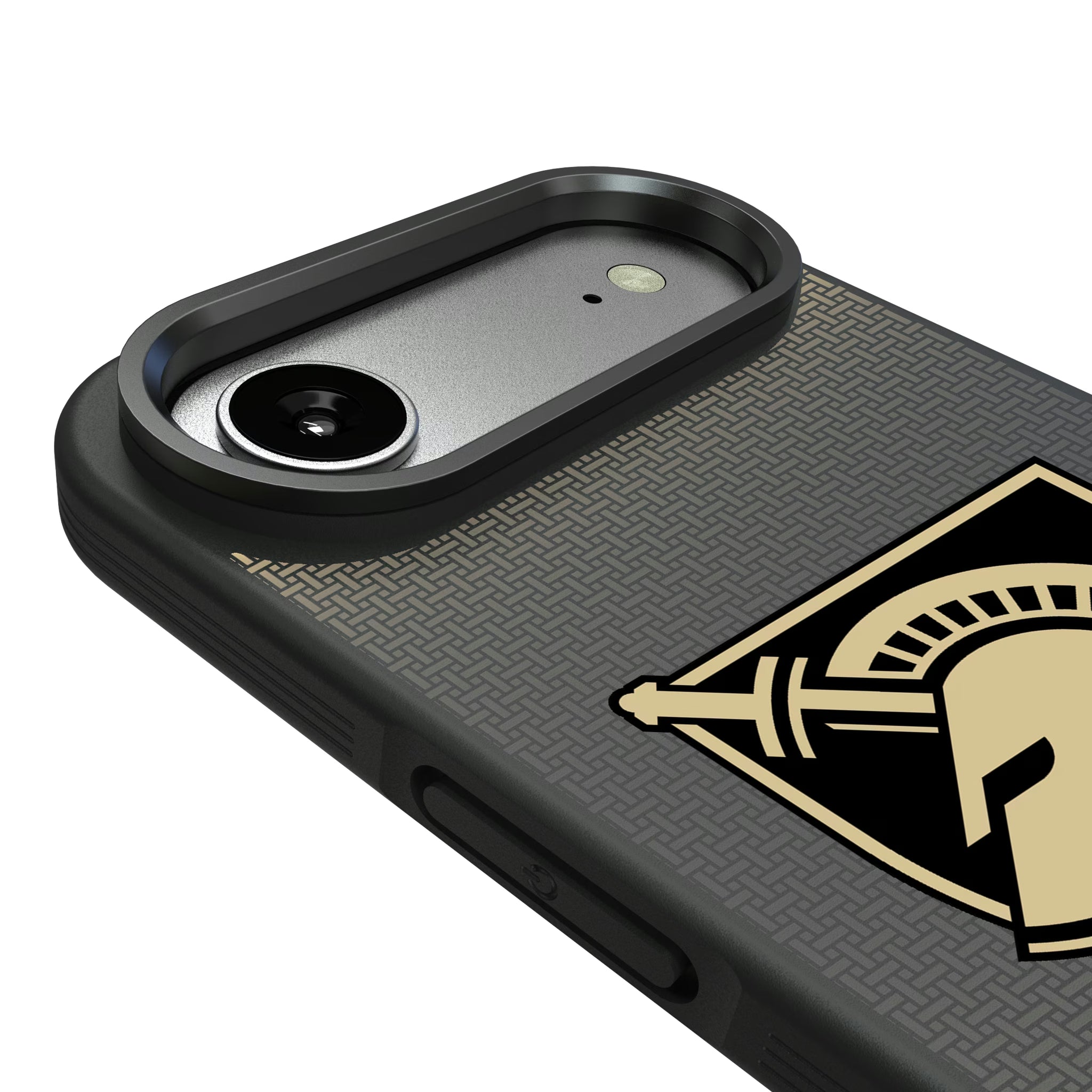 United States Military Academy Black Knights Linen iPhone Bump Phone Case for Apple iPhone - Detail#Device_iPhone Air
